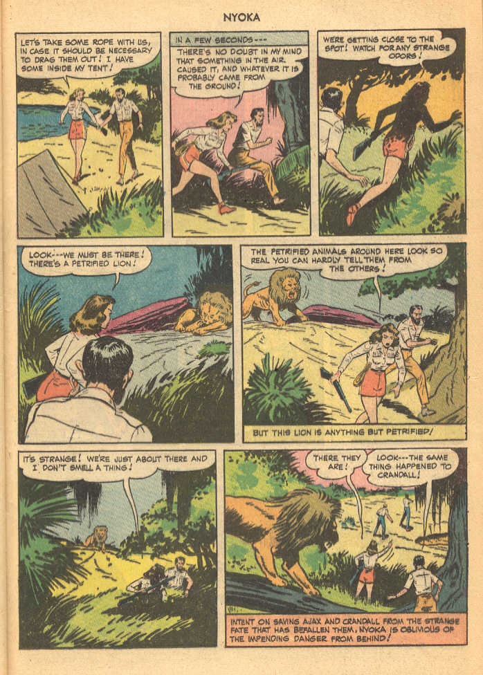 Read online Nyoka the Jungle Girl (1945) comic -  Issue #35 - 41
