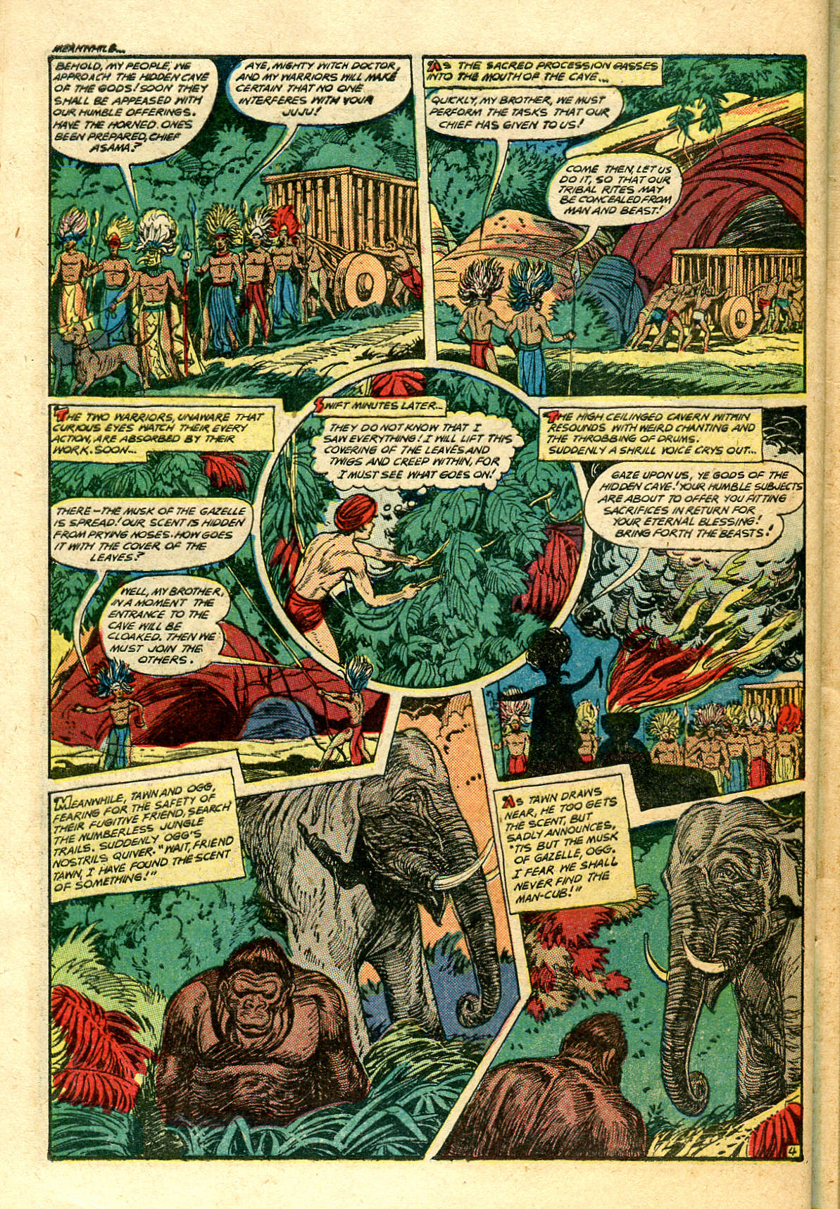Read online Jungle Comics comic -  Issue #111 - 40