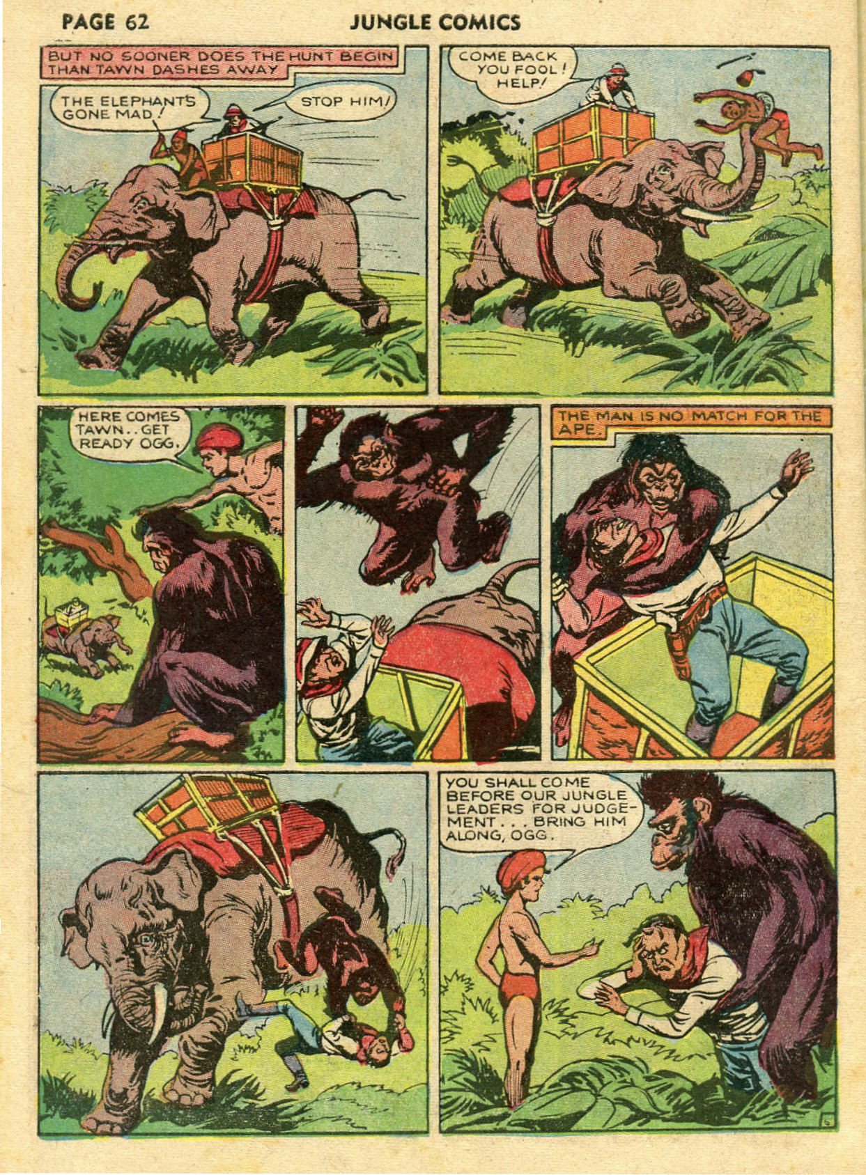 Read online Jungle Comics comic -  Issue #14 - 64