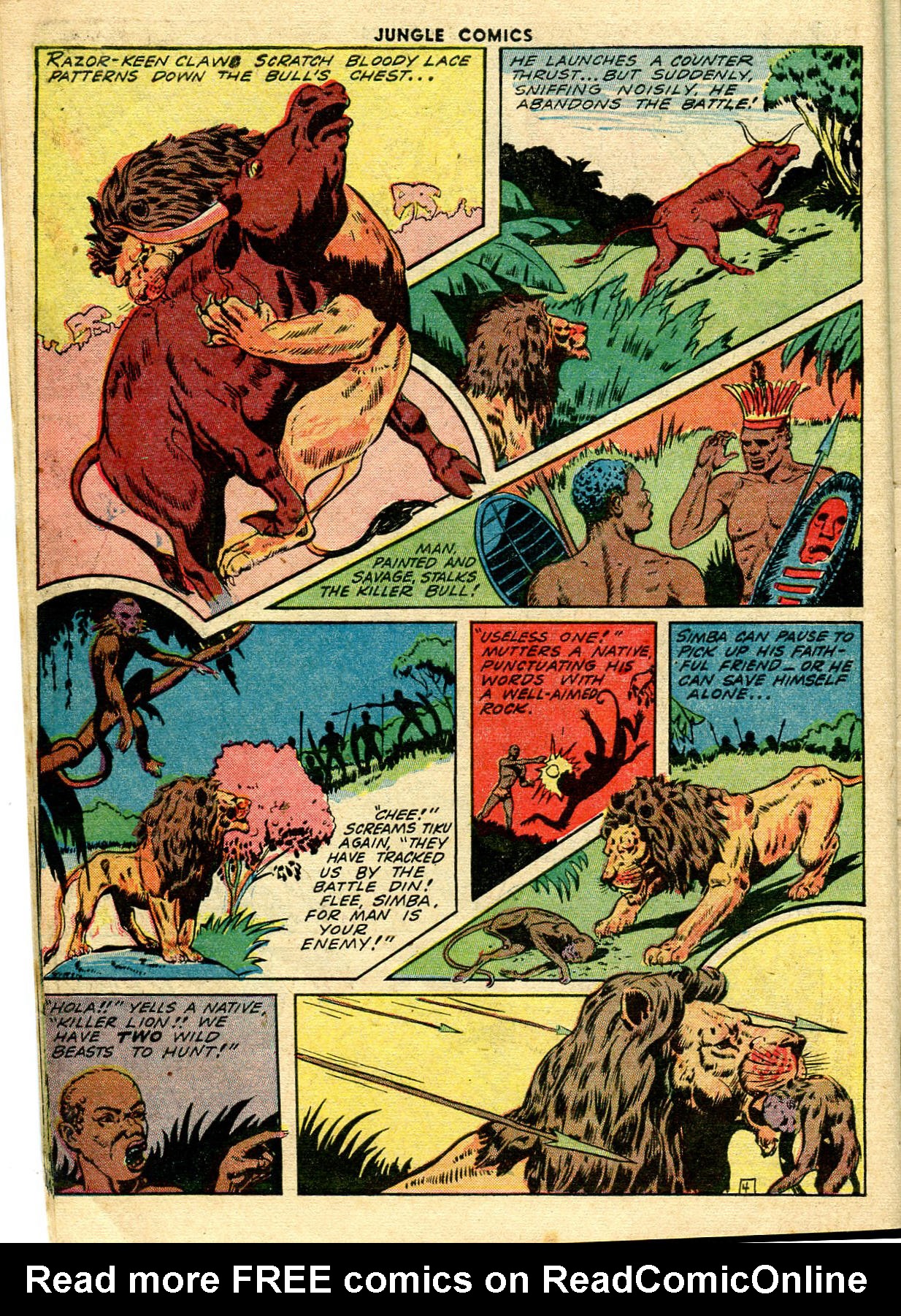 Read online Jungle Comics comic -  Issue #45 - 18