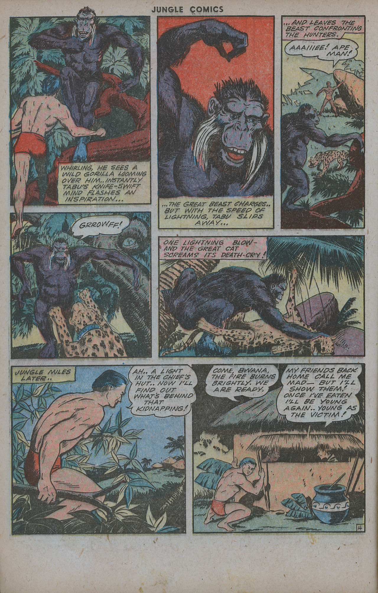 Read online Jungle Comics comic -  Issue #56 - 24