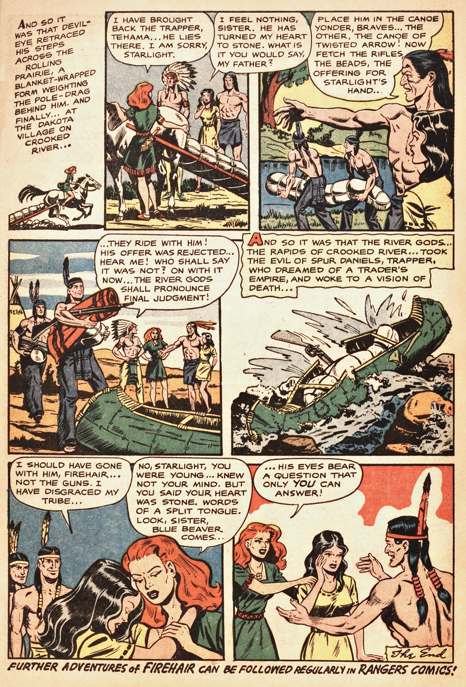 Read online Pioneer West Romances comic -  Issue #4 - 33