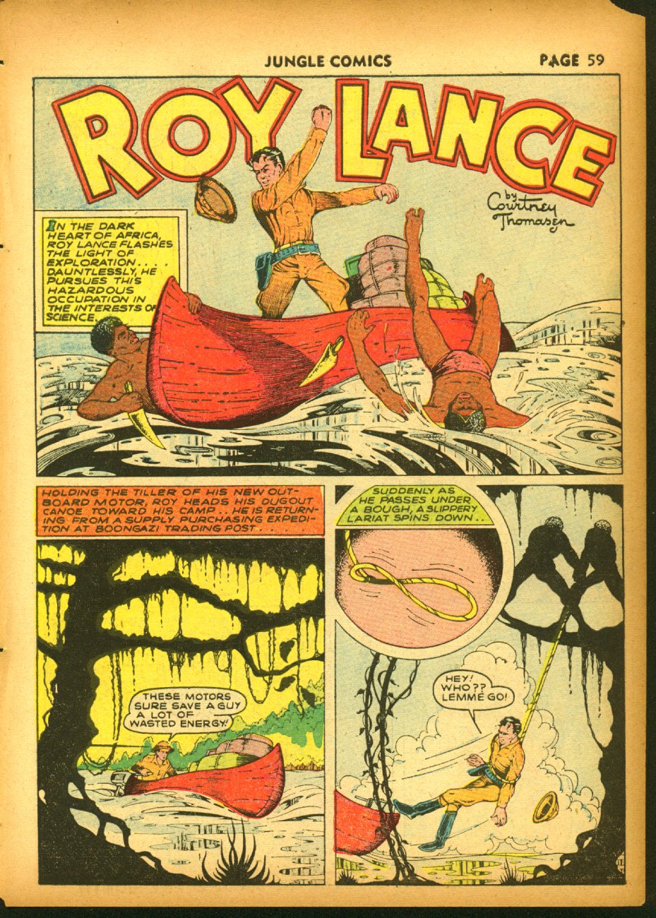 Read online Jungle Comics comic -  Issue #19 - 61