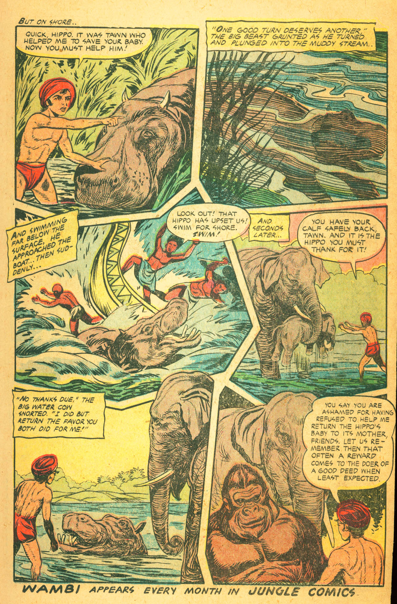 Read online Jungle Comics comic -  Issue #140 - 17
