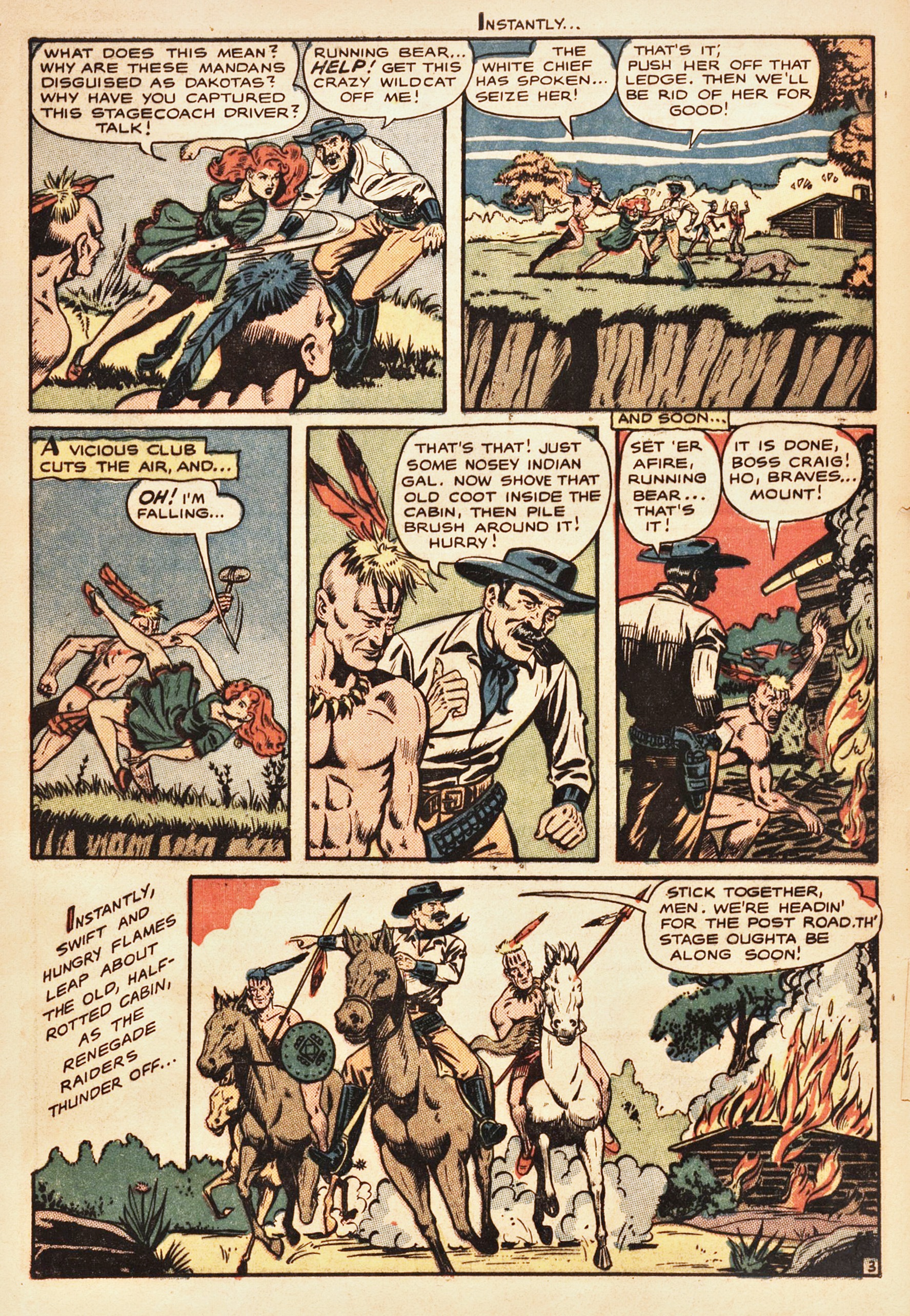 Read online Pioneer West Romances comic -  Issue #4 - 5