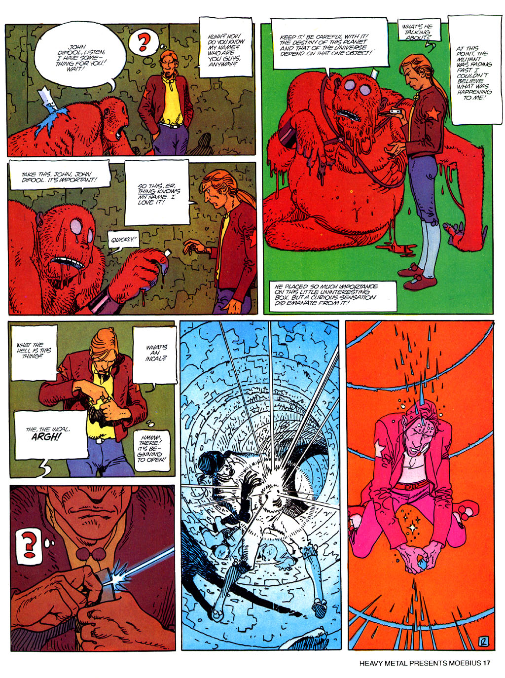 Read online Heavy Metal Presents Moebius comic -  Issue # Full - 18