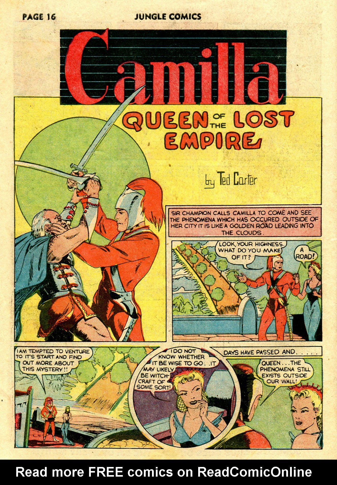 Read online Jungle Comics comic -  Issue #14 - 18