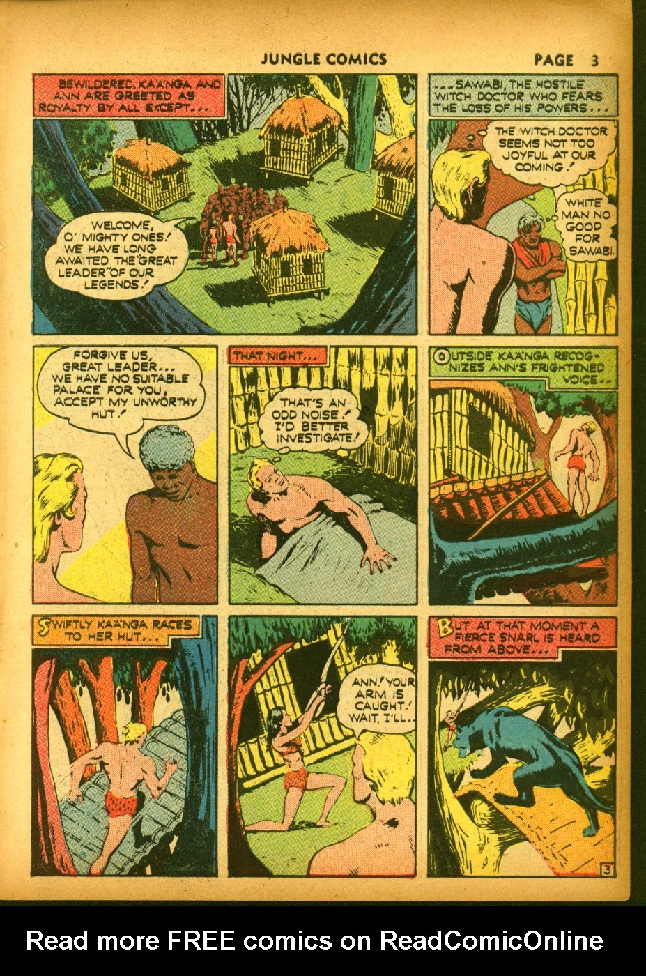 Read online Jungle Comics comic -  Issue #20 - 5