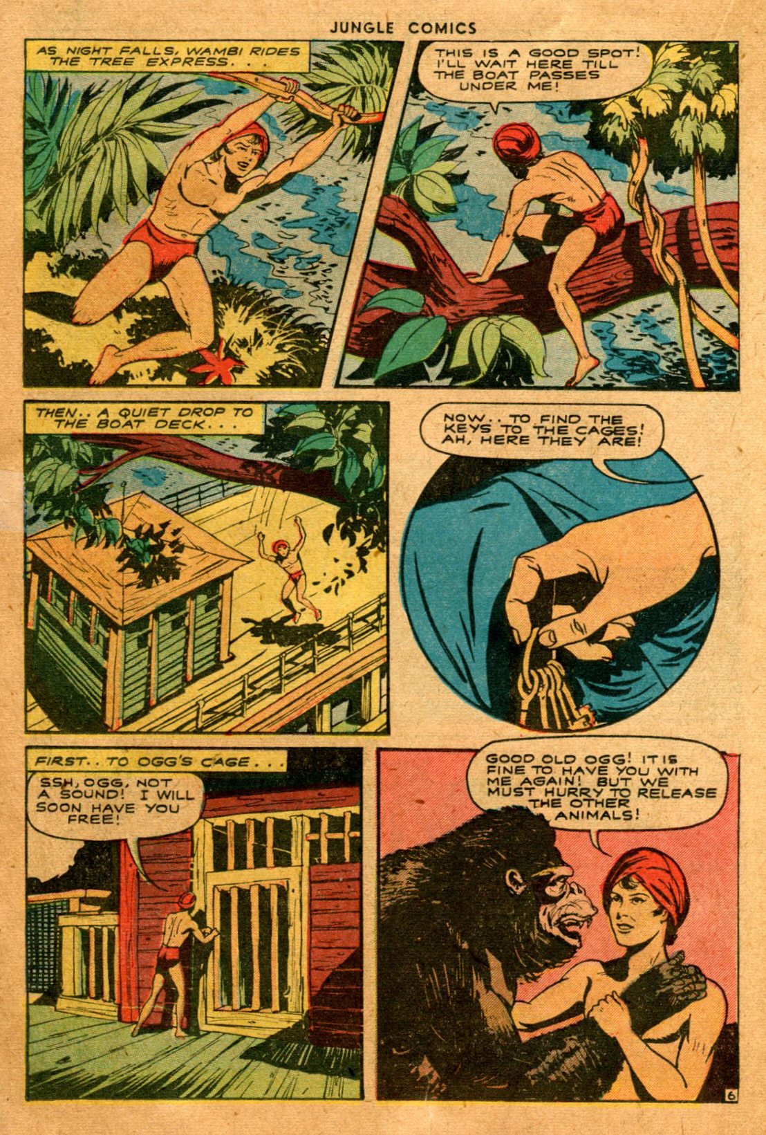 Read online Jungle Comics comic -  Issue #60 - 21