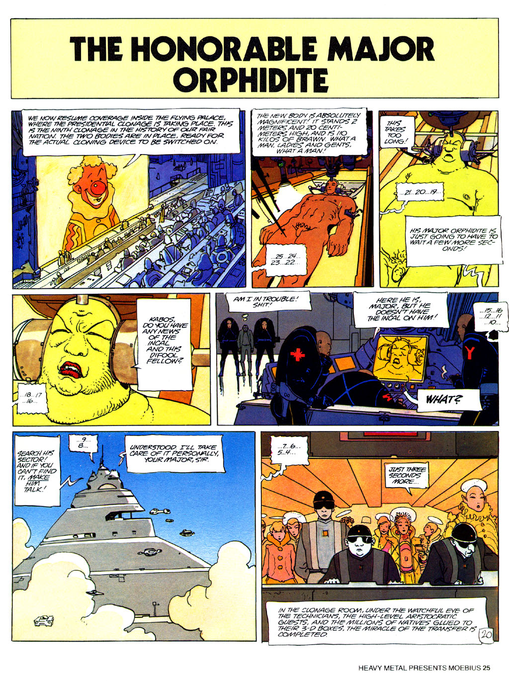 Read online Heavy Metal Presents Moebius comic -  Issue # Full - 26