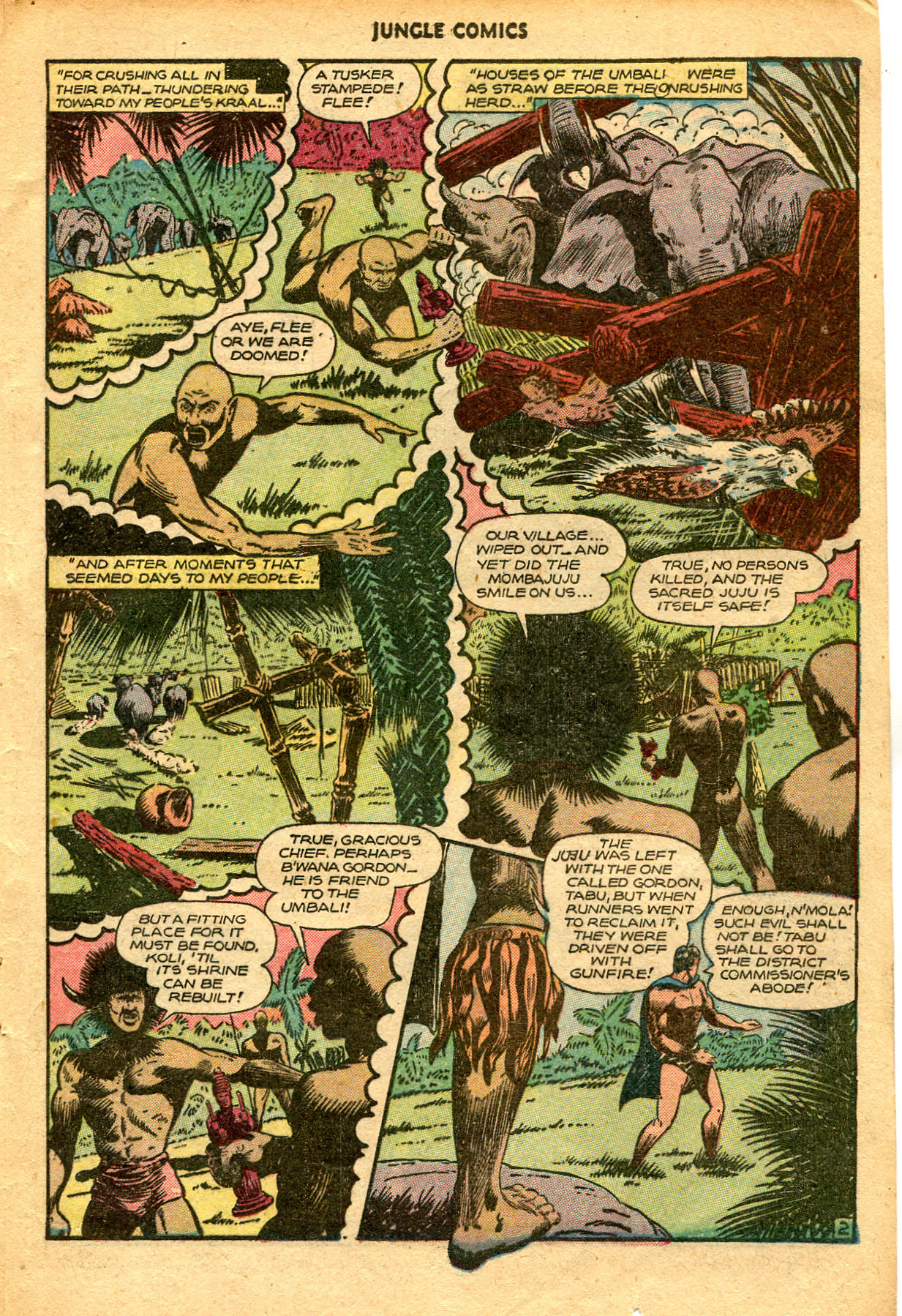 Read online Jungle Comics comic -  Issue #87 - 37
