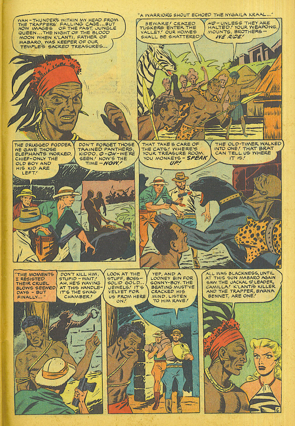 Read online Jungle Comics comic -  Issue #129 - 47