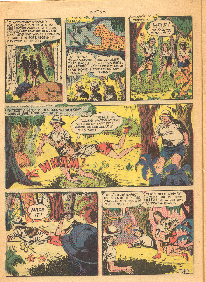 Read online Nyoka the Jungle Girl (1945) comic -  Issue #40 - 16