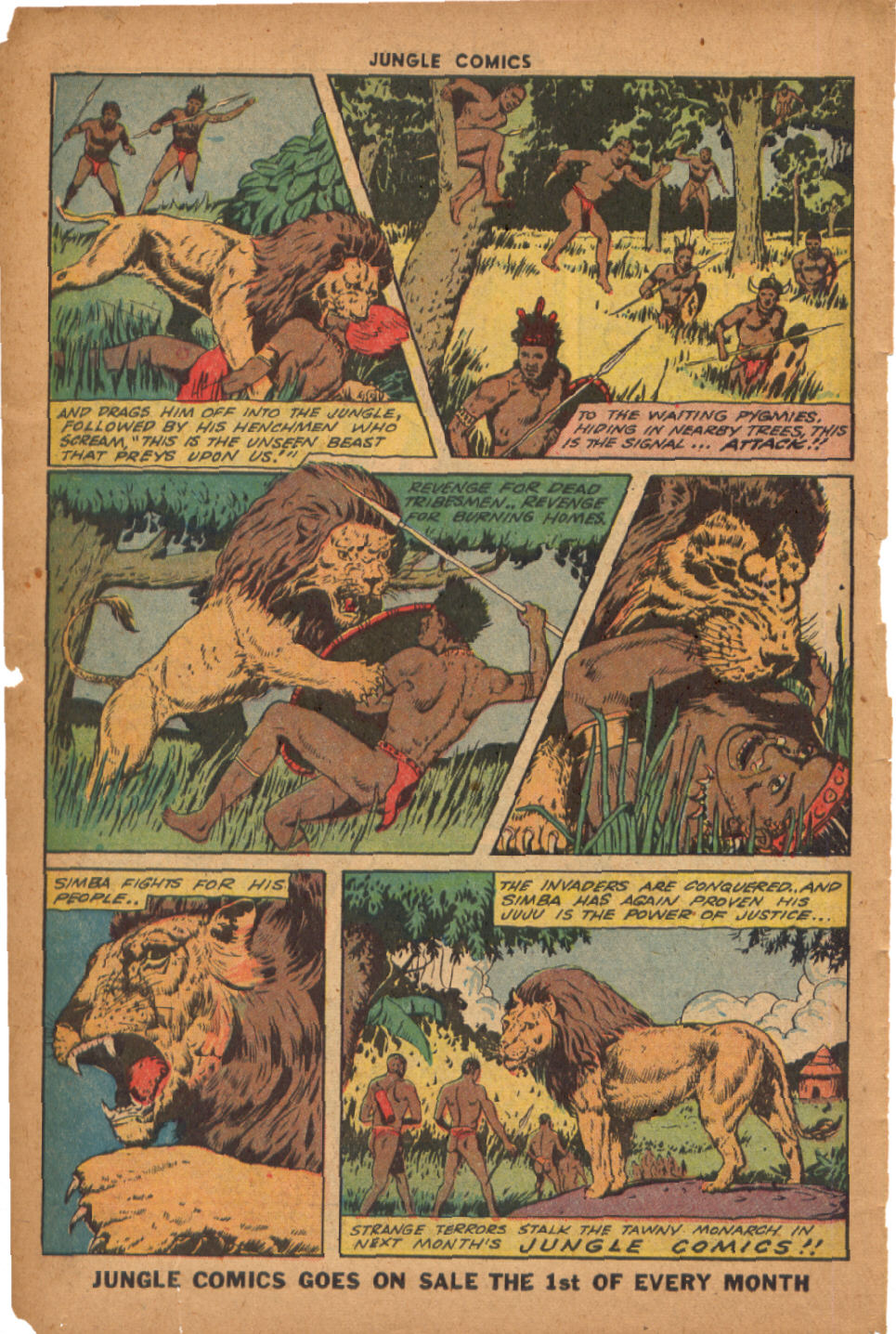 Read online Jungle Comics comic -  Issue #53 - 20