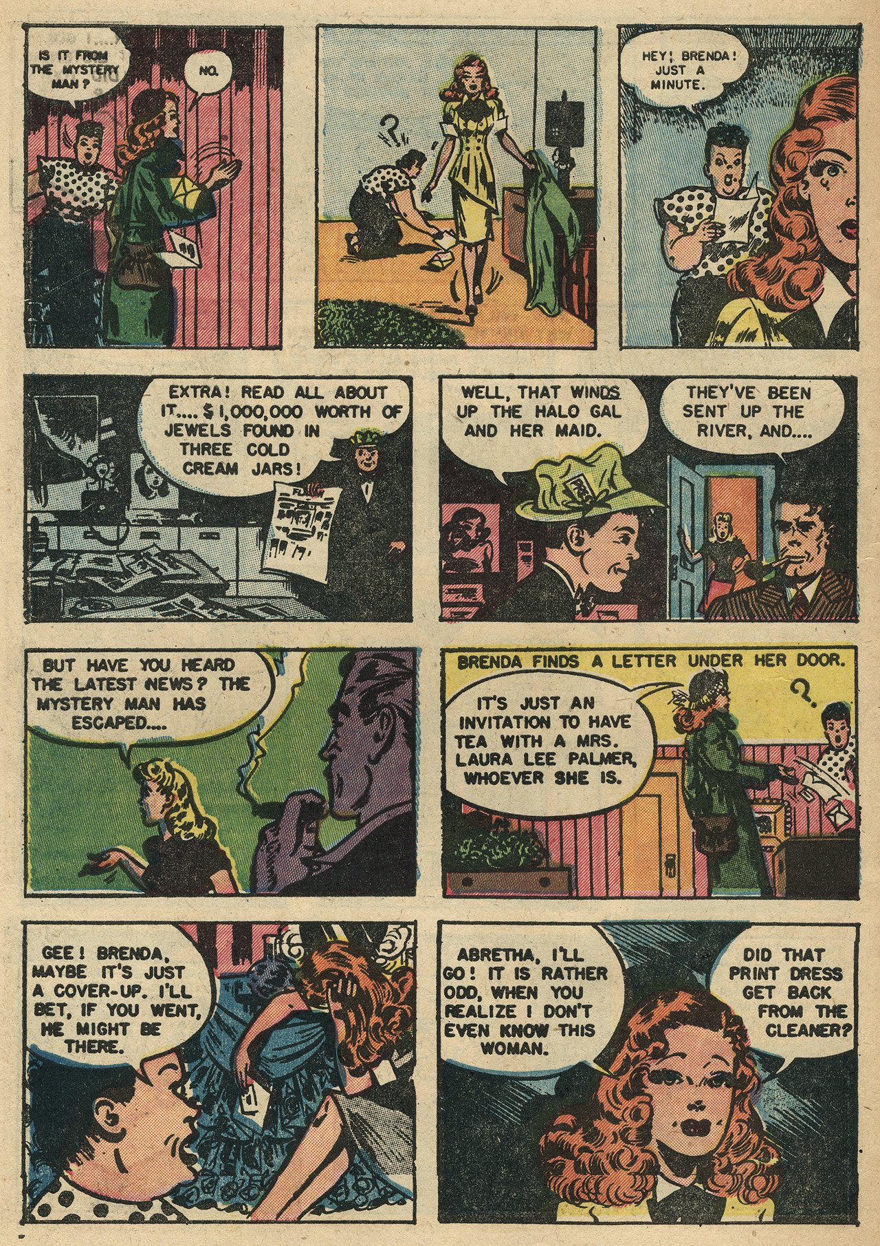 Read online Brenda Starr (1948) comic -  Issue #13 - 6