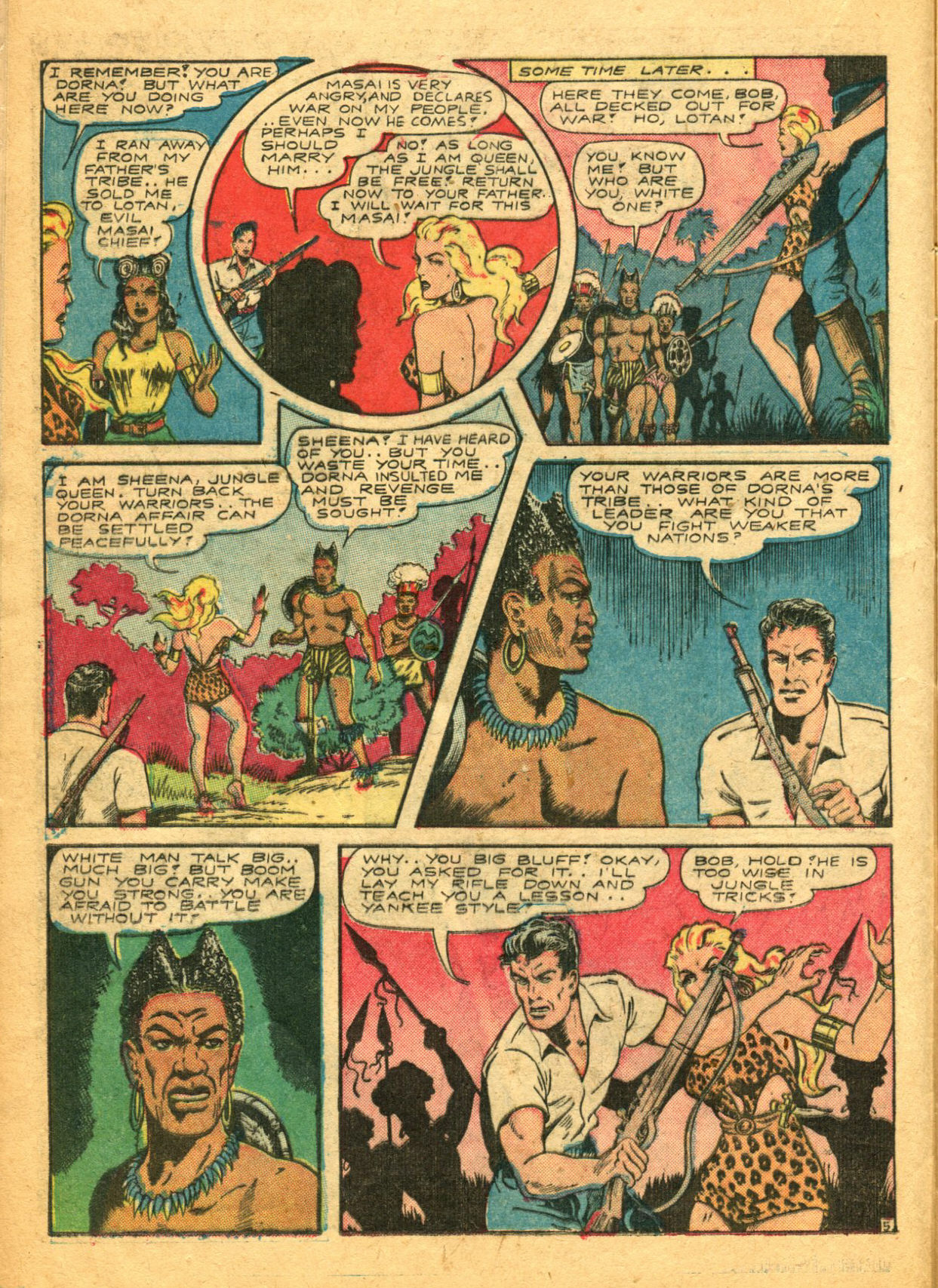 Read online Sheena, Queen of the Jungle (1942) comic -  Issue #5 - 18