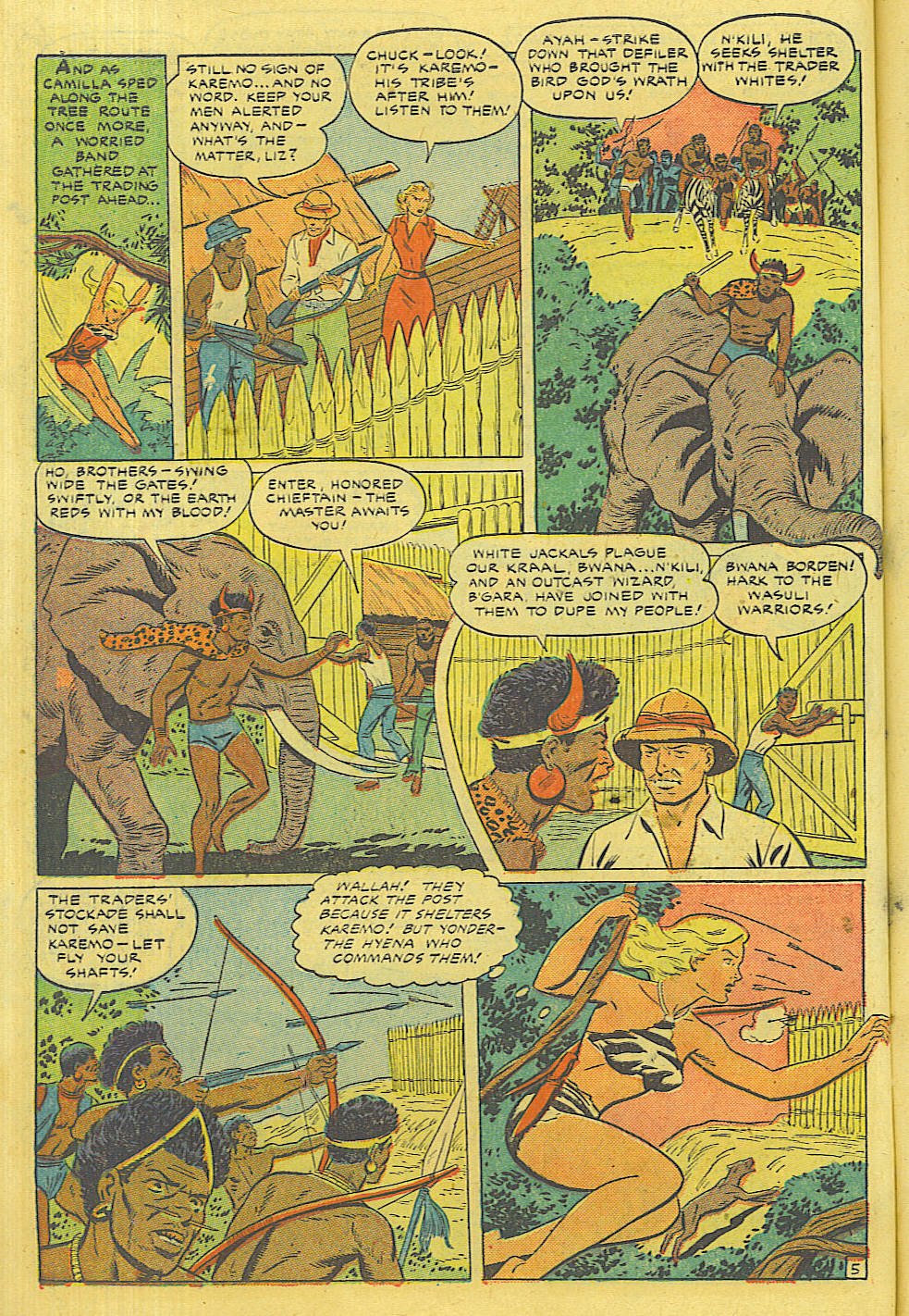 Read online Jungle Comics comic -  Issue #134 - 46