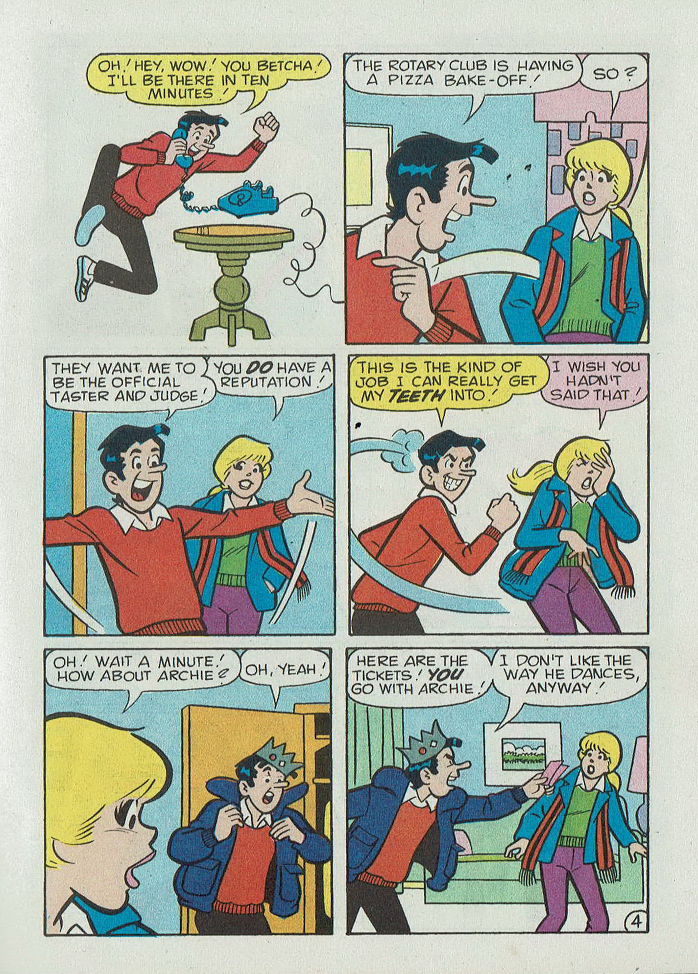 Read online Betty and Veronica Digest Magazine comic -  Issue #59 - 49