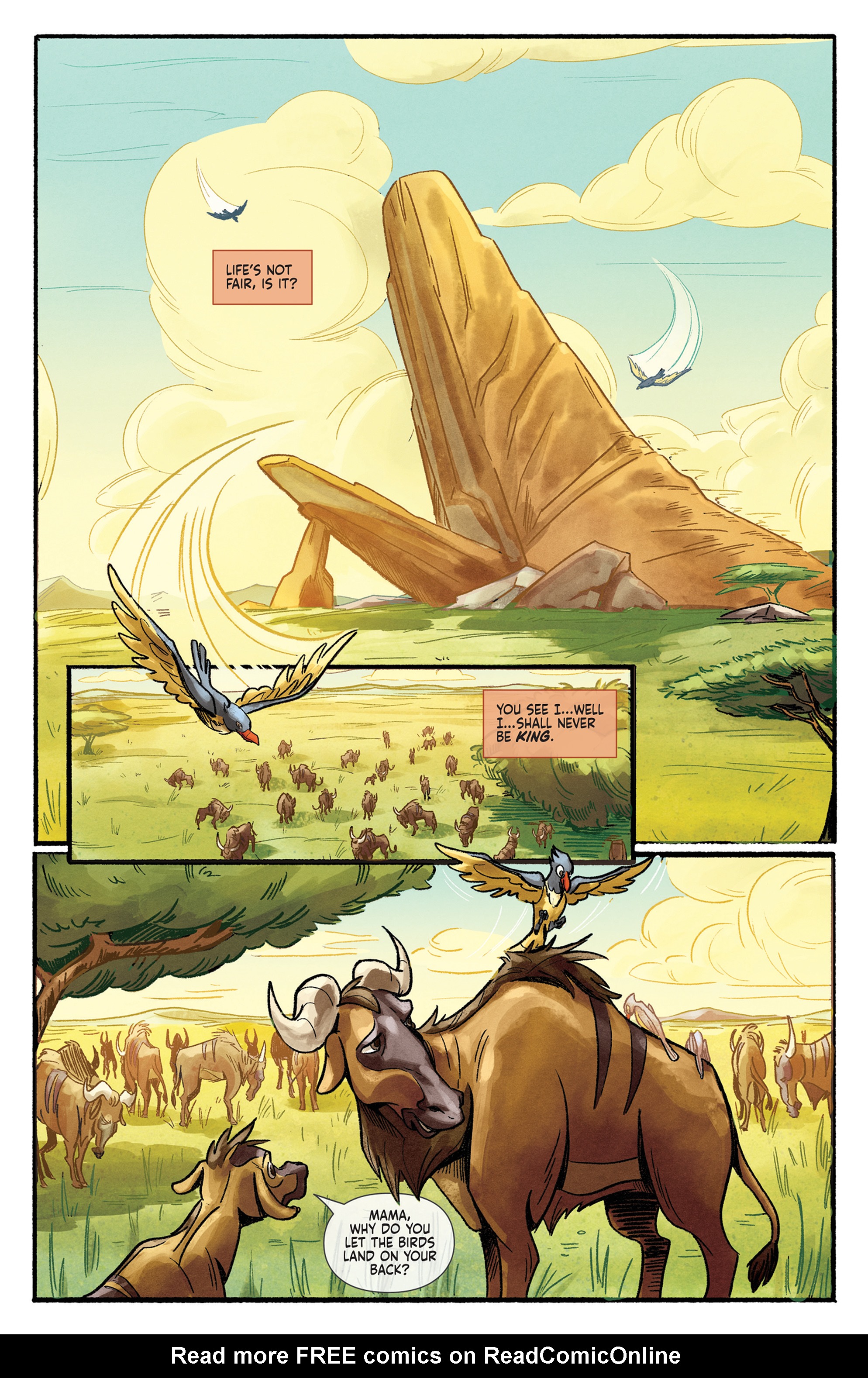 Read online Disney Villains: Scar comic -  Issue #1 - 7