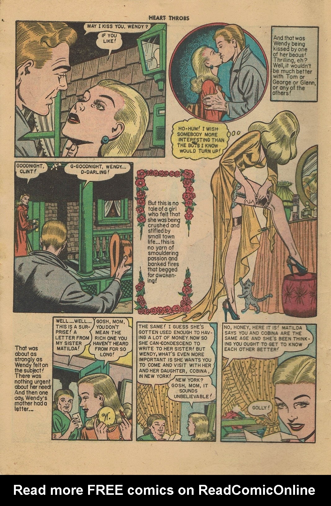 Read online Heart Throbs comic -  Issue #6 - 4
