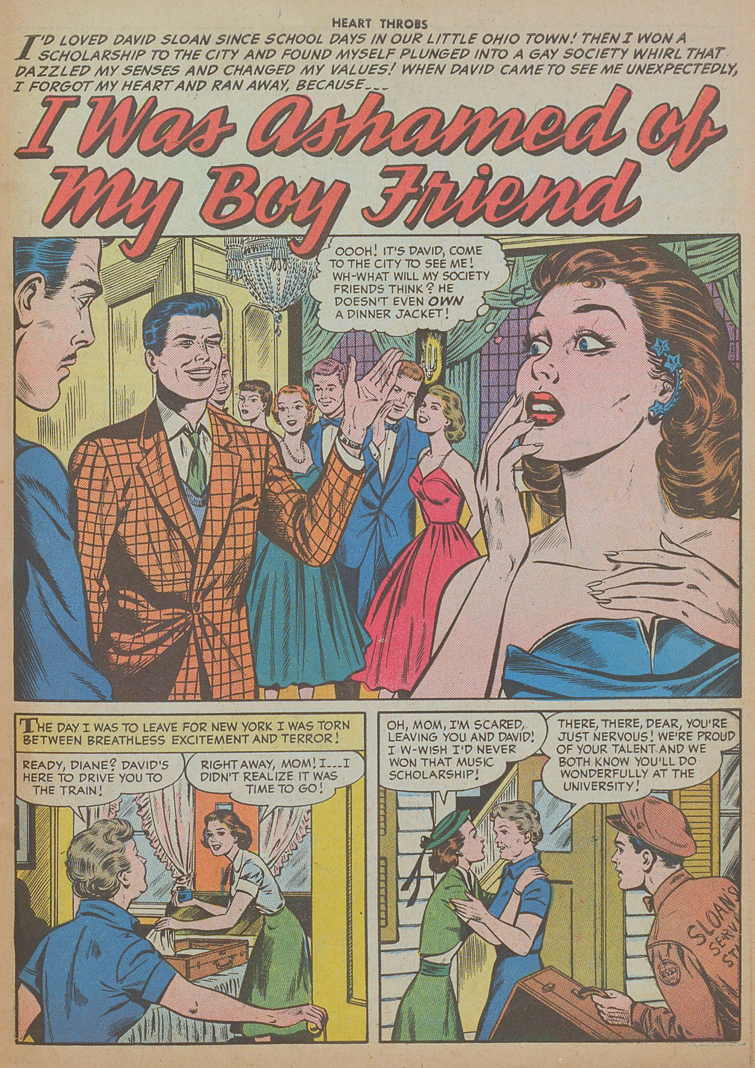 Read online Heart Throbs comic -  Issue #40 - 27