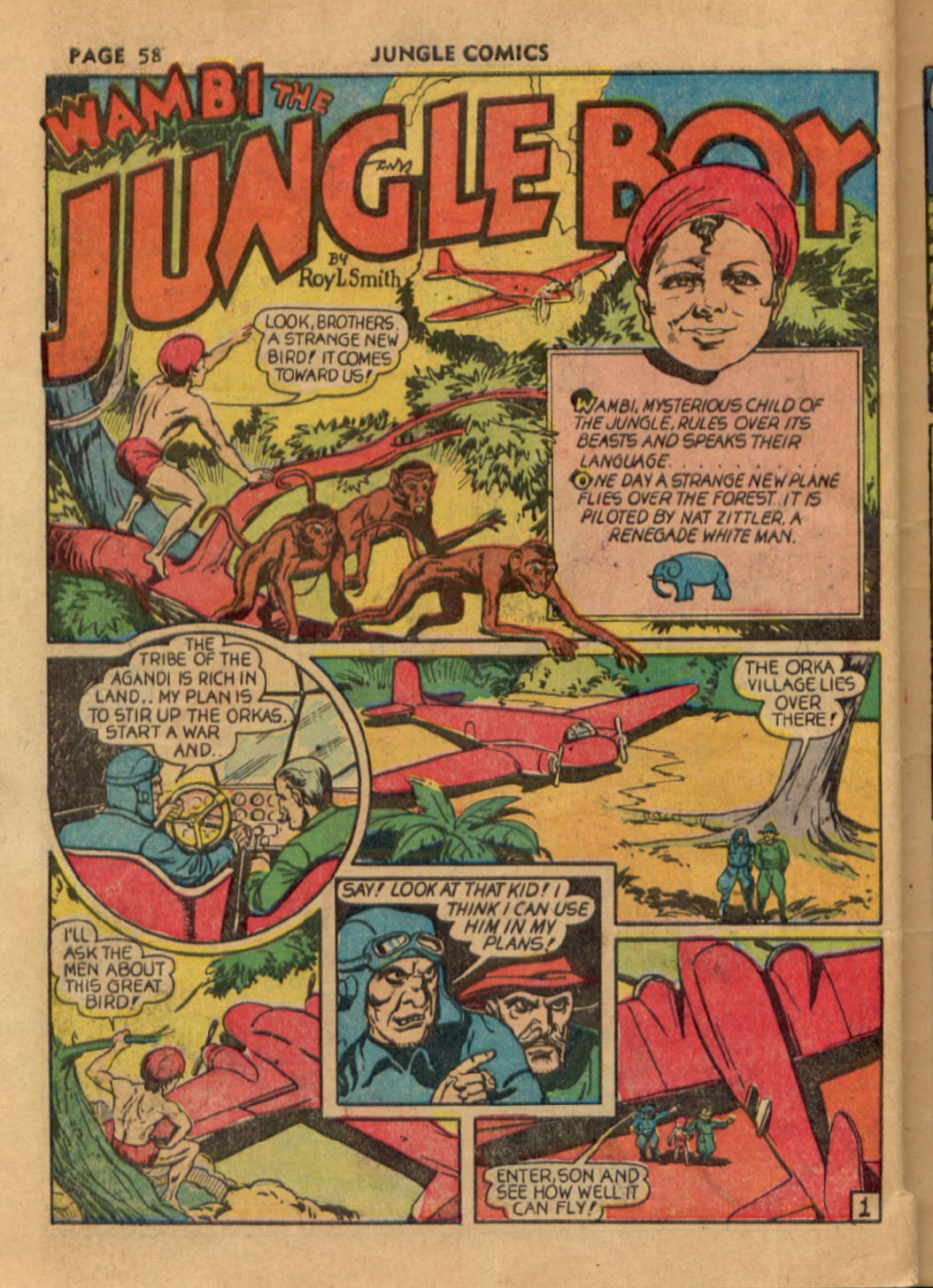 Read online Jungle Comics comic -  Issue #9 - 58