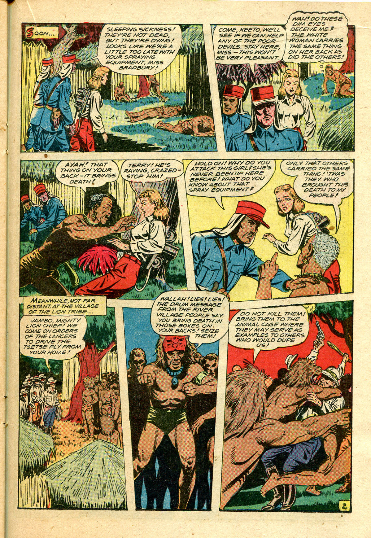 Read online Jungle Comics comic -  Issue #111 - 31