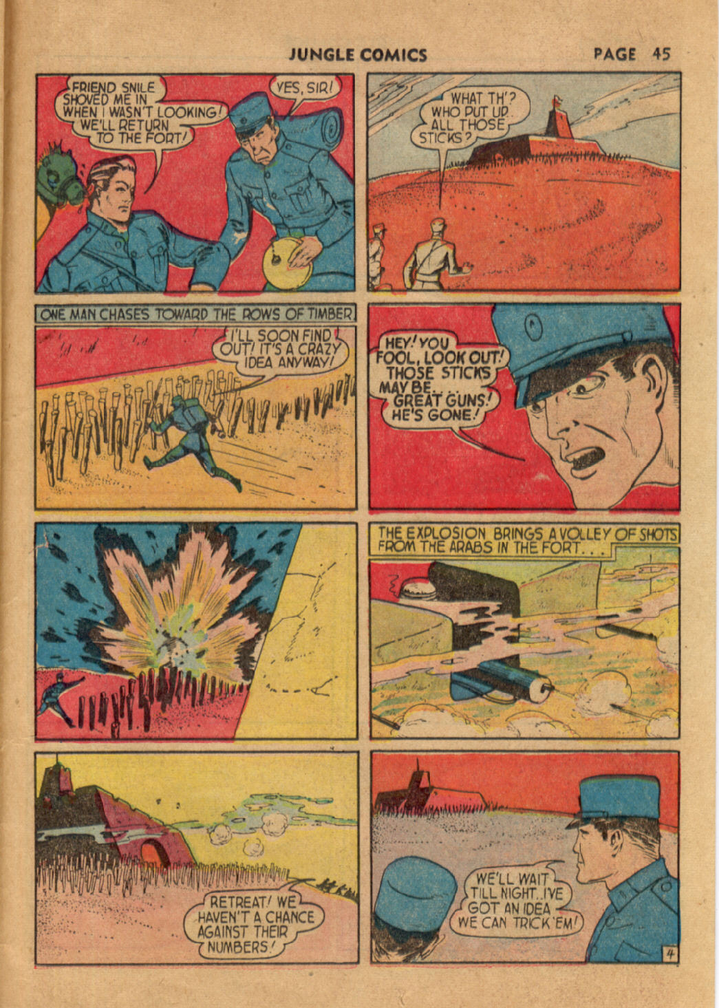 Read online Jungle Comics comic -  Issue #9 - 45