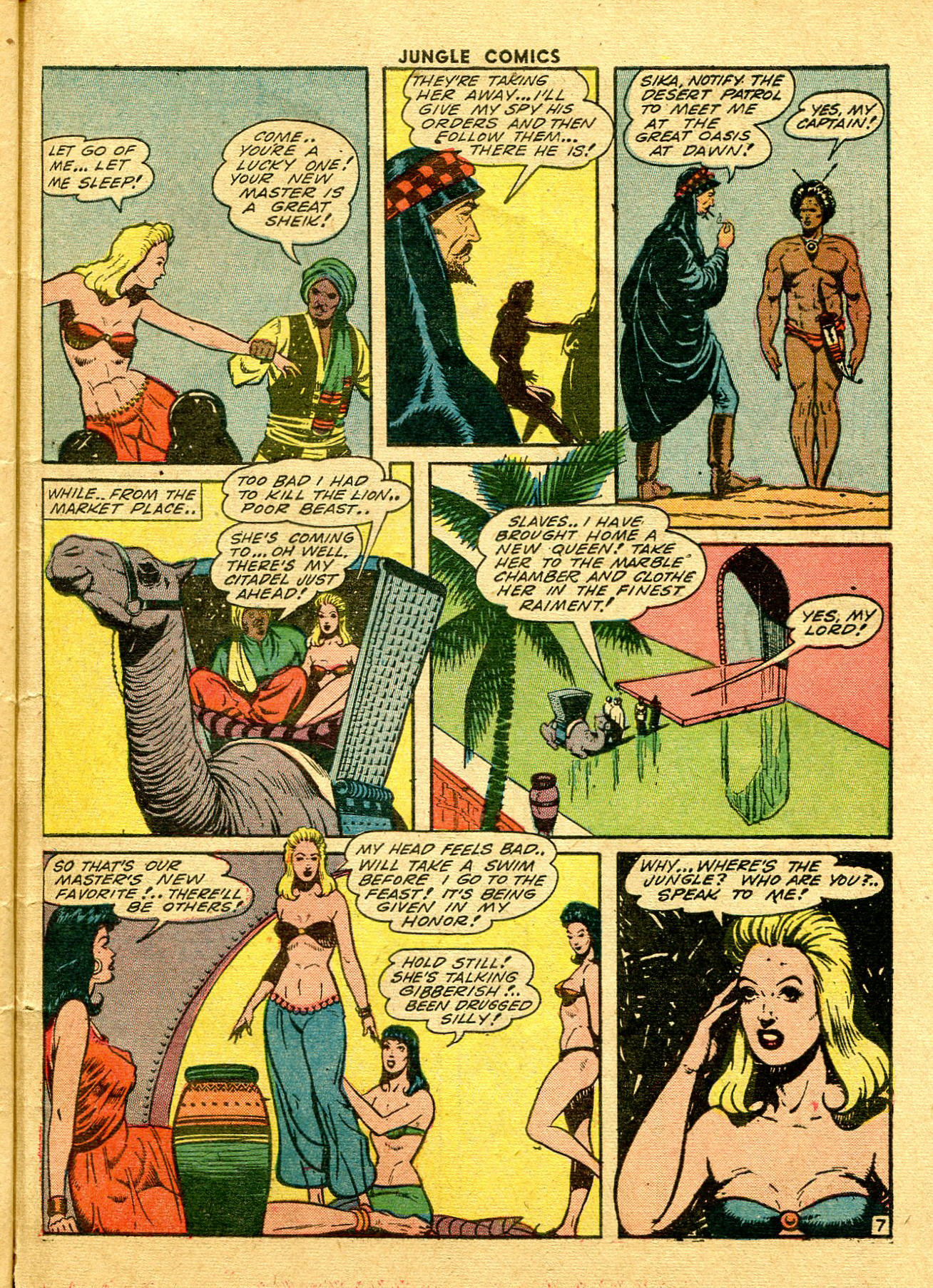 Read online Jungle Comics comic -  Issue #46 - 55