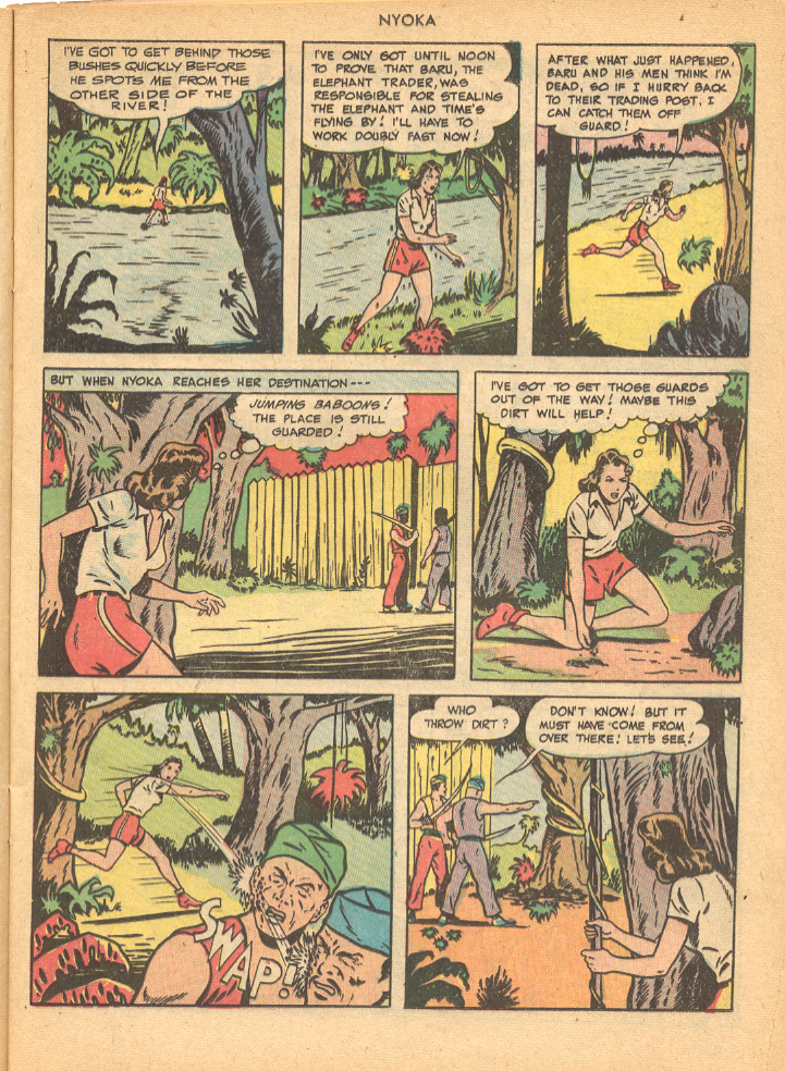 Read online Nyoka the Jungle Girl (1945) comic -  Issue #34 - 17