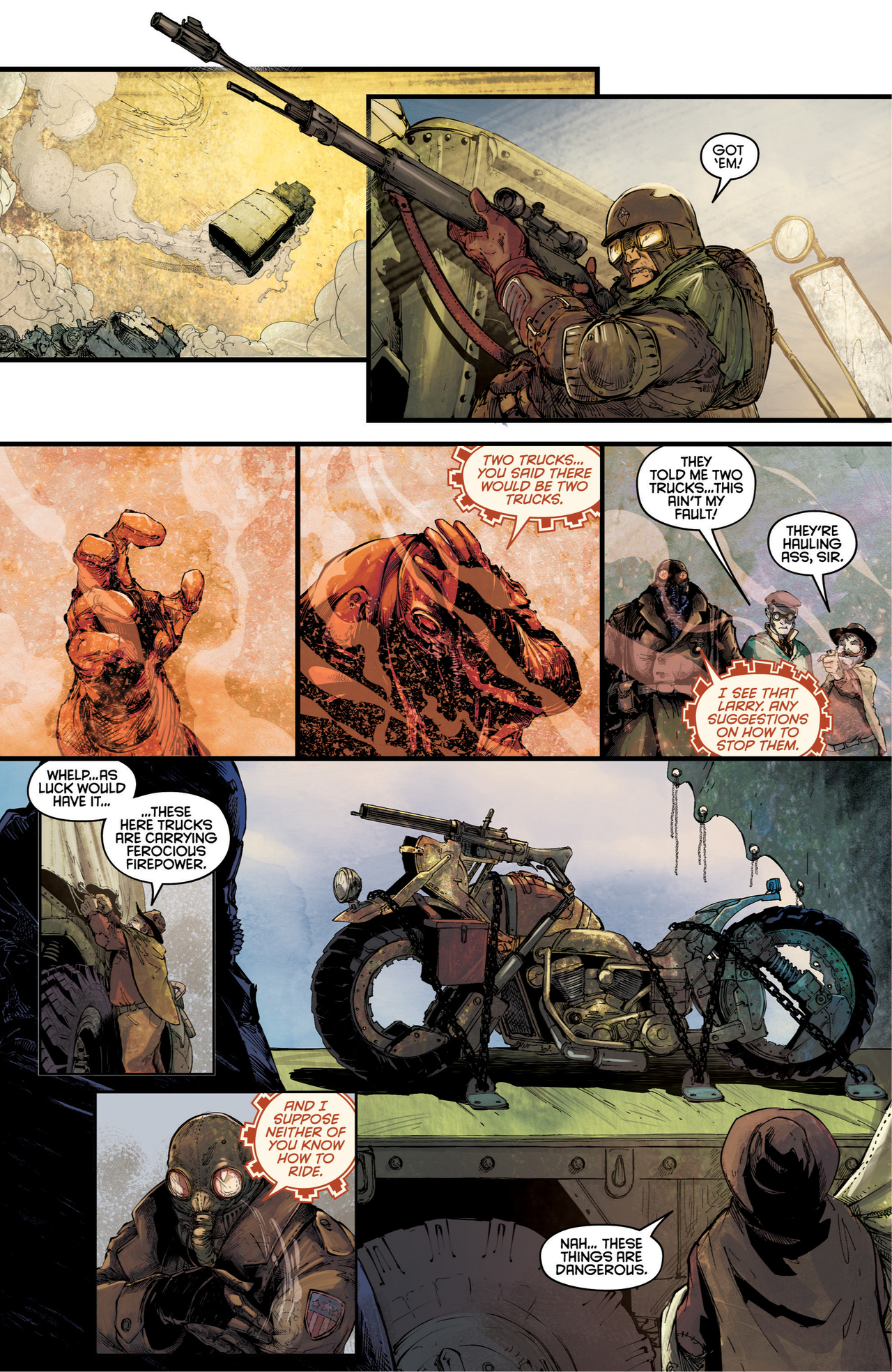 Read online Broken Gargoyles comic -  Issue #1 - 12
