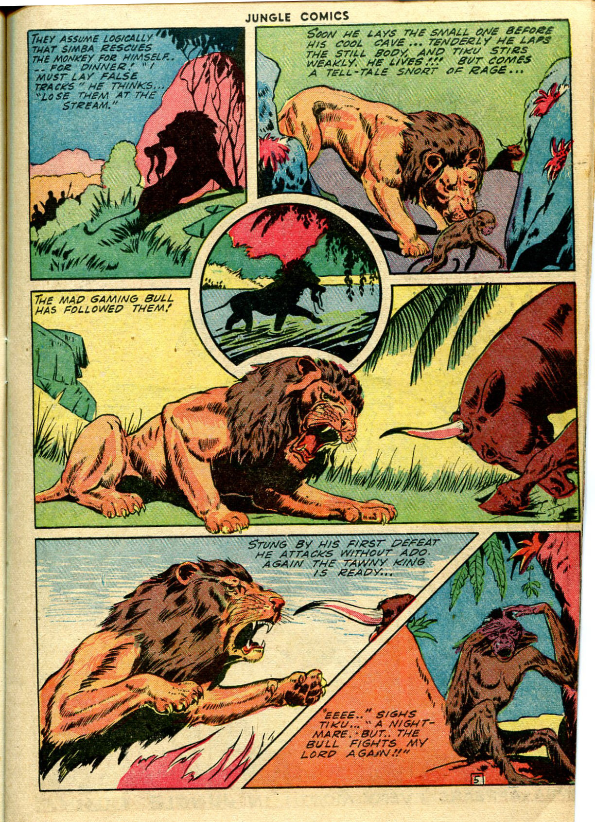 Read online Jungle Comics comic -  Issue #45 - 19