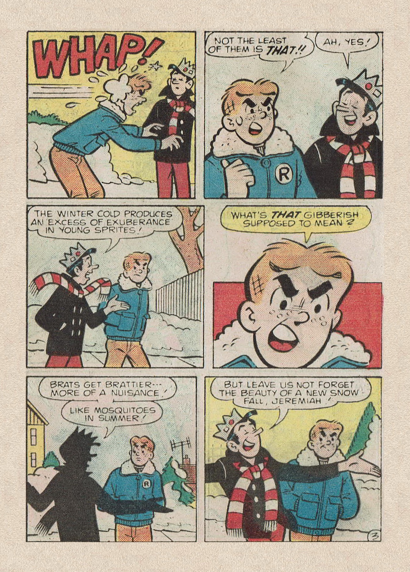 Read online Jughead Jones Comics Digest comic -  Issue #49 - 112