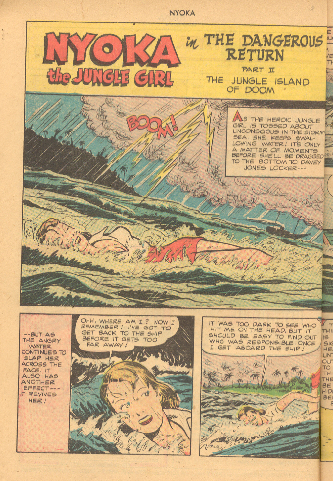 Read online Nyoka the Jungle Girl (1945) comic -  Issue #25 - 14