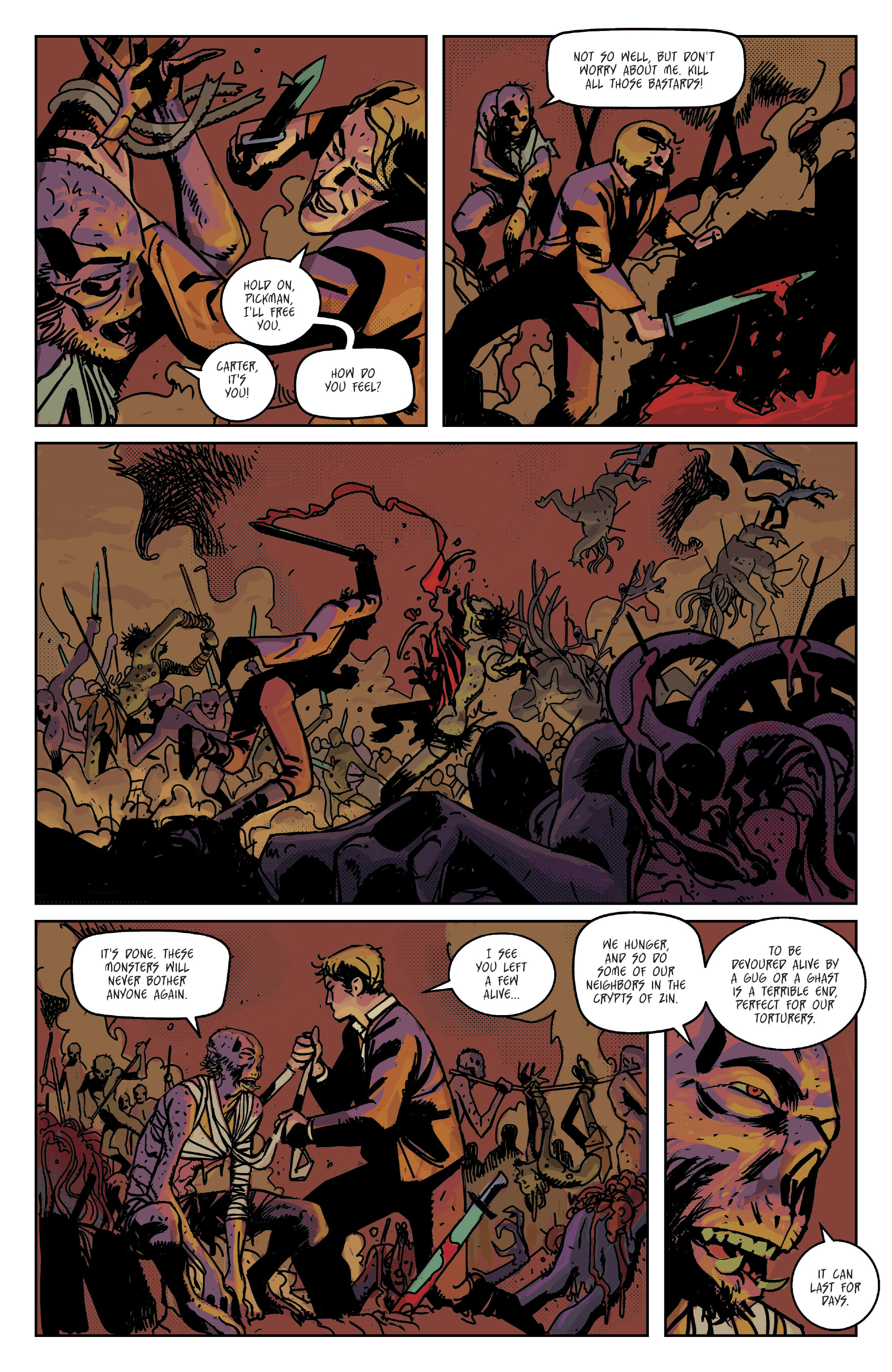 Read online Lovecraft Unknown Kadath comic -  Issue #7 - 12