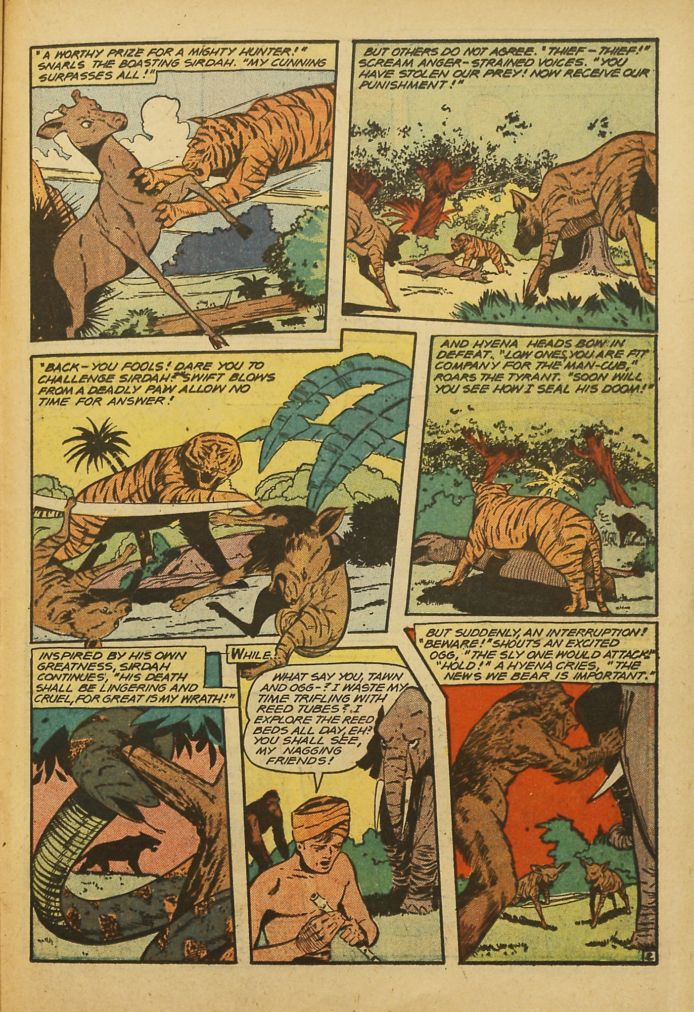 Read online Jungle Comics comic -  Issue #101 - 31