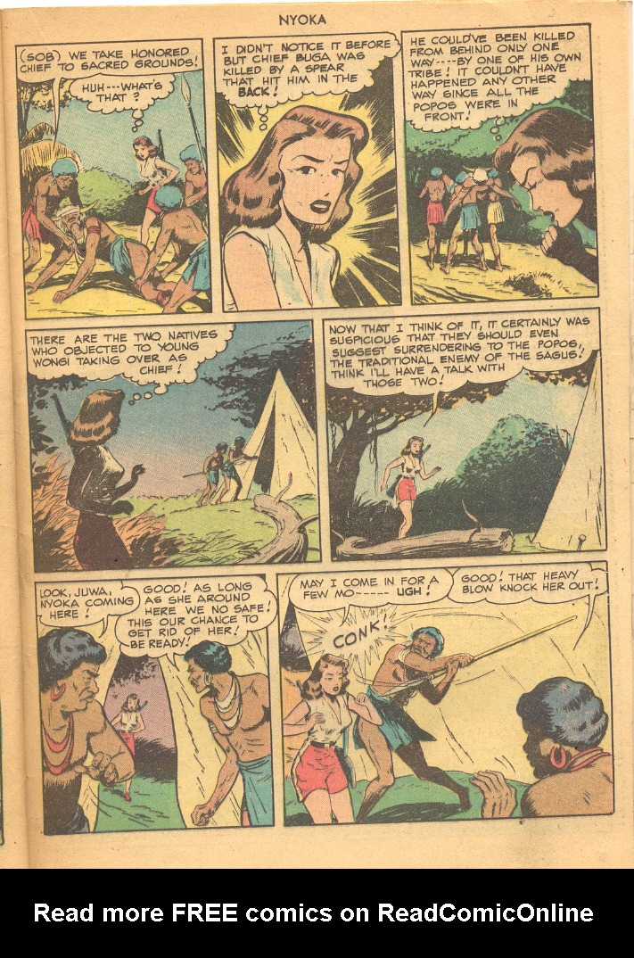 Read online Nyoka the Jungle Girl (1945) comic -  Issue #30 - 37