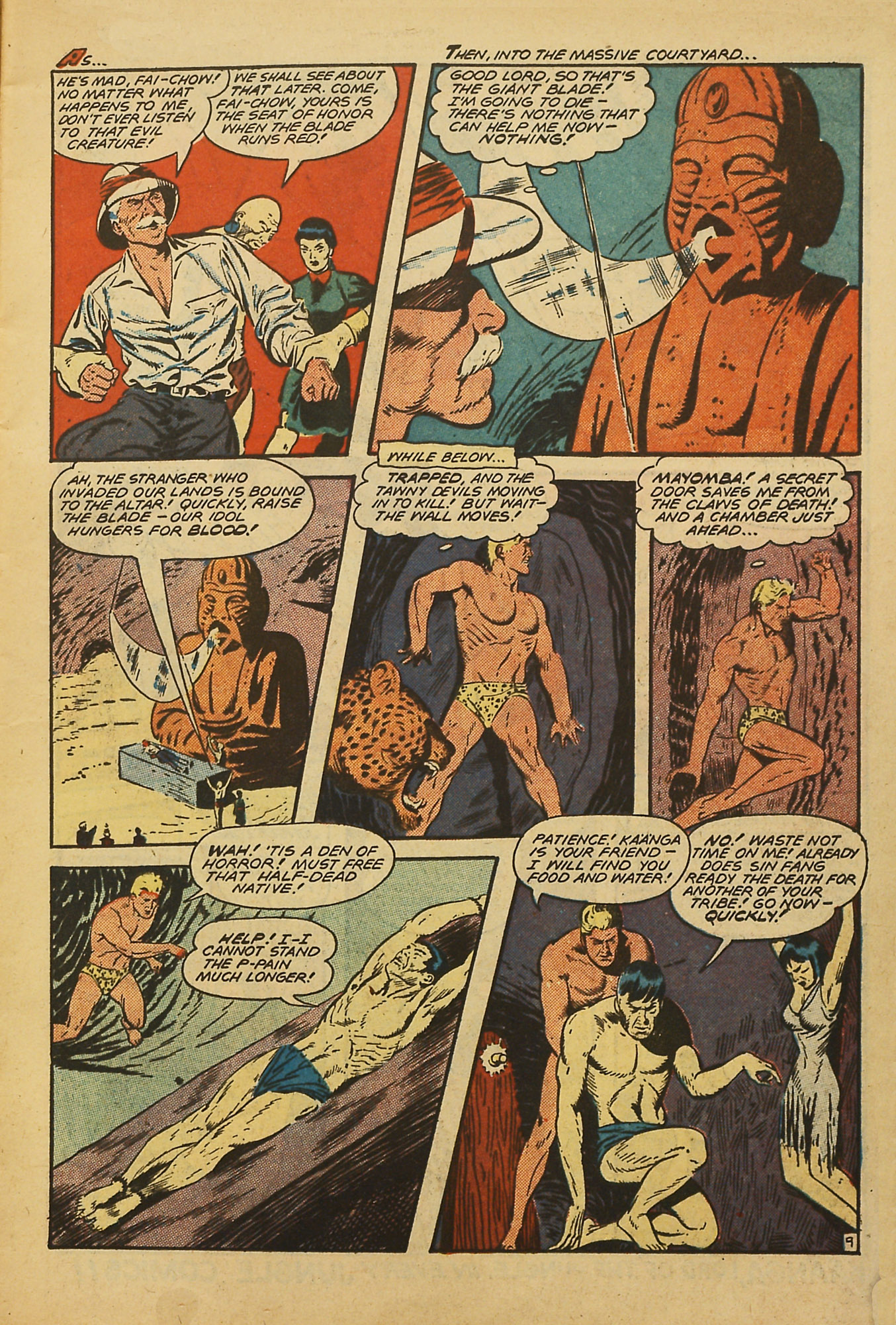 Read online Jungle Comics comic -  Issue #101 - 11