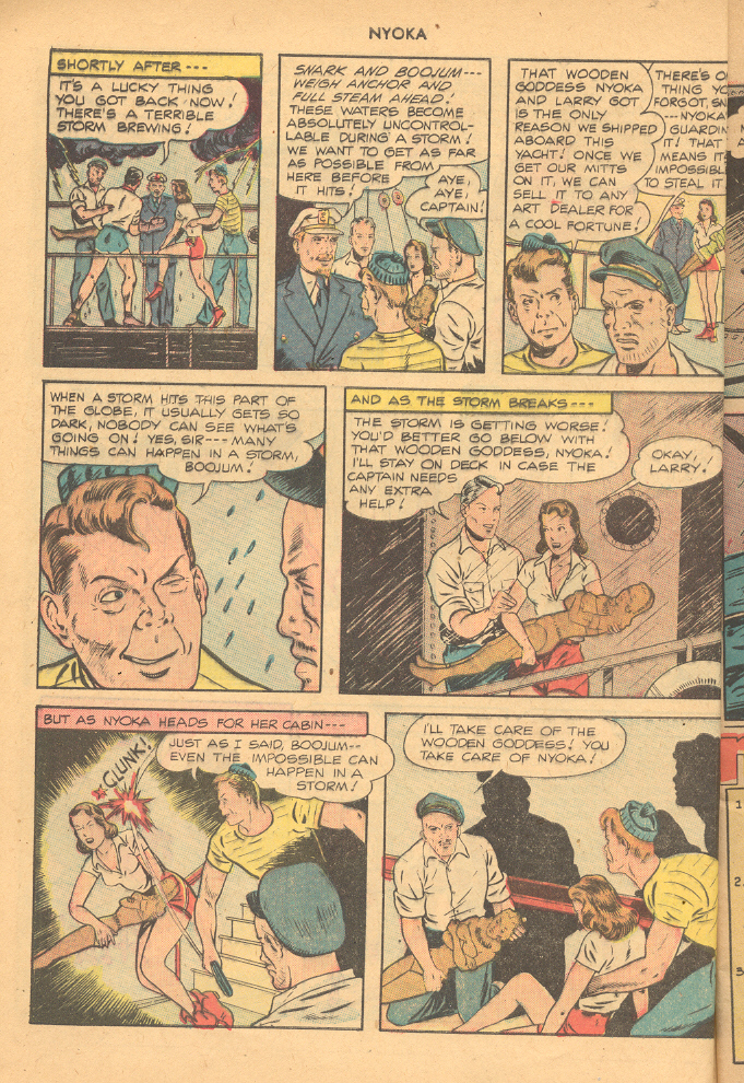Read online Nyoka the Jungle Girl (1945) comic -  Issue #25 - 8