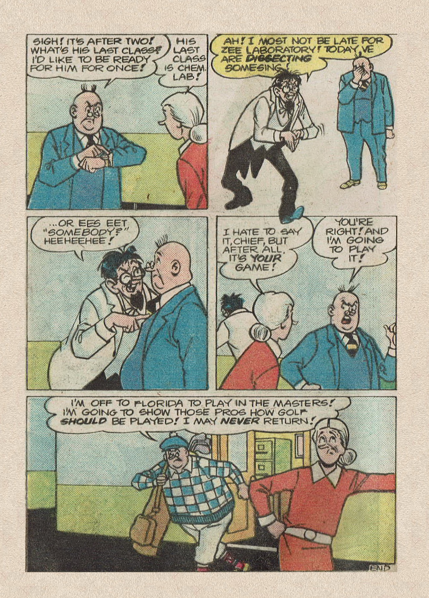 Read online Jughead Jones Comics Digest comic -  Issue #49 - 60