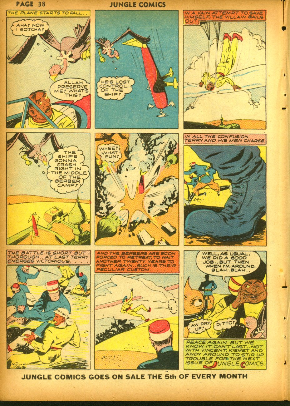 Read online Jungle Comics comic -  Issue #19 - 40