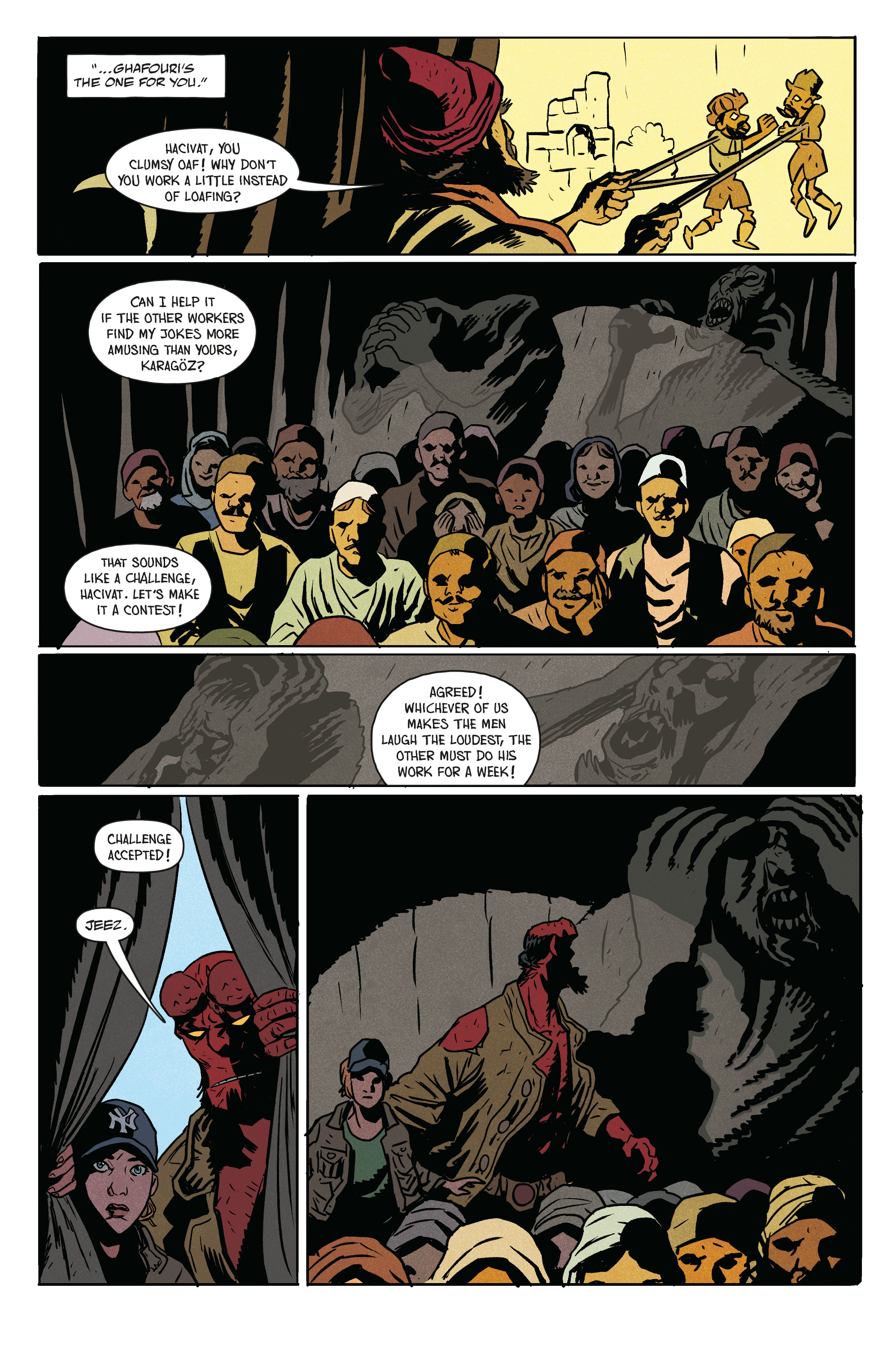 Read online Hellboy in Love comic -  Issue #4 - 6