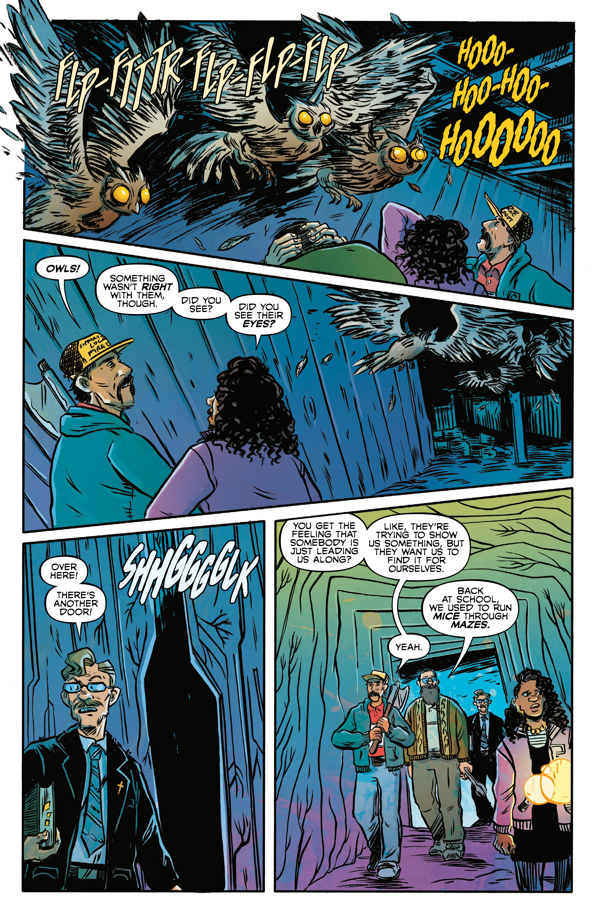 Read online Door to Door, Night by Night comic -  Issue #3 - 10