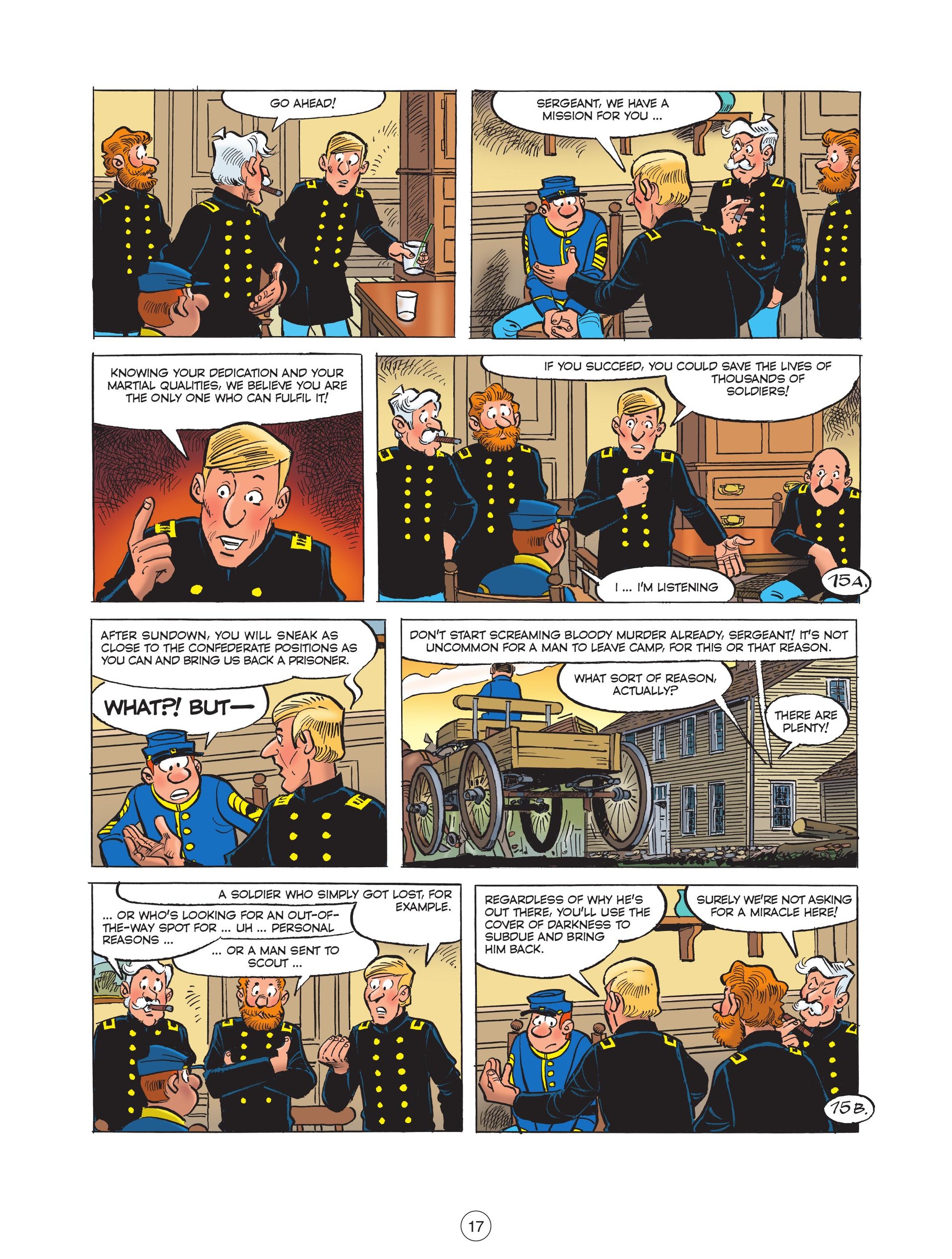 Read online The Bluecoats comic -  Issue #16 - 19