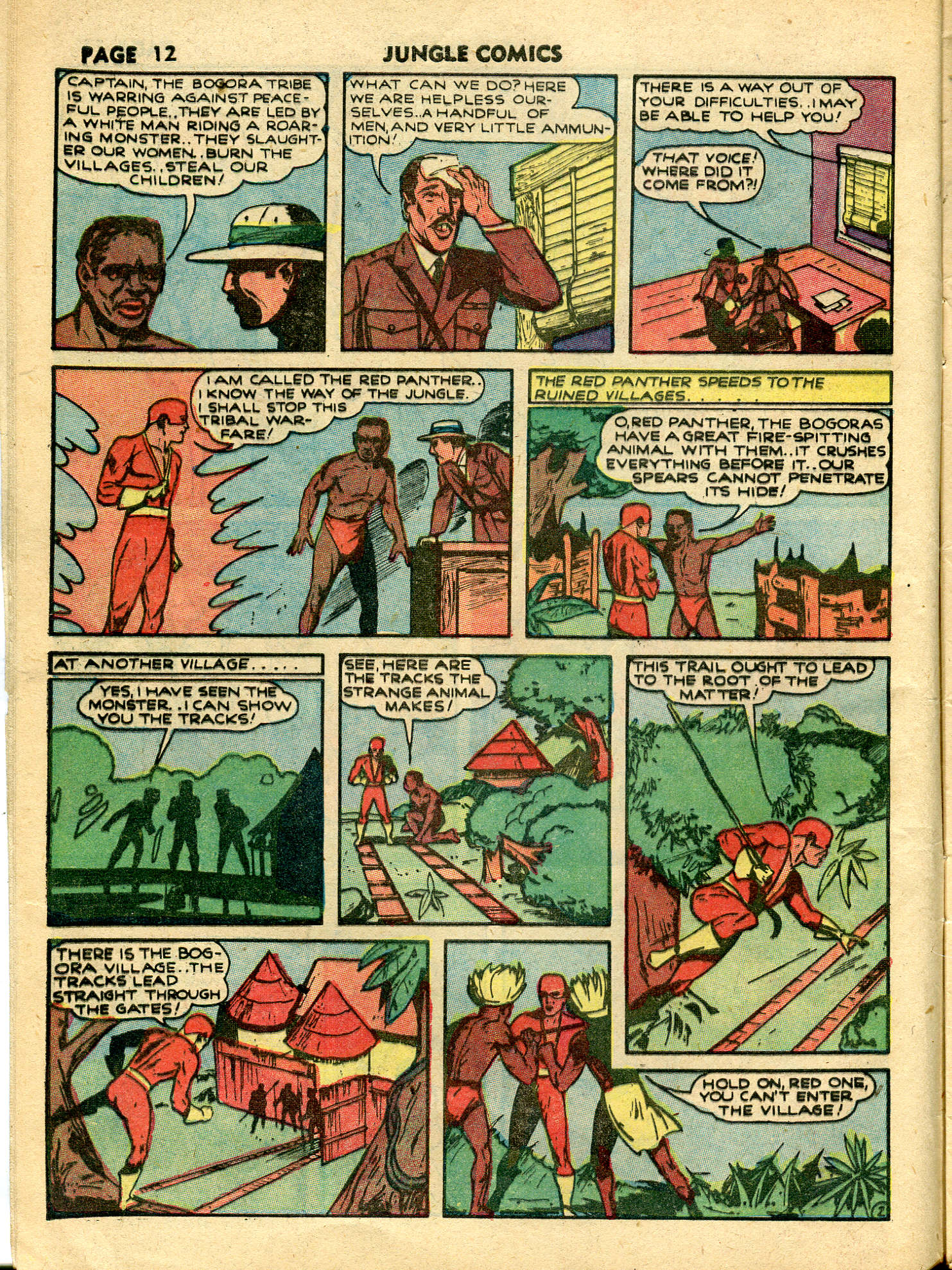 Read online Jungle Comics comic -  Issue #15 - 15