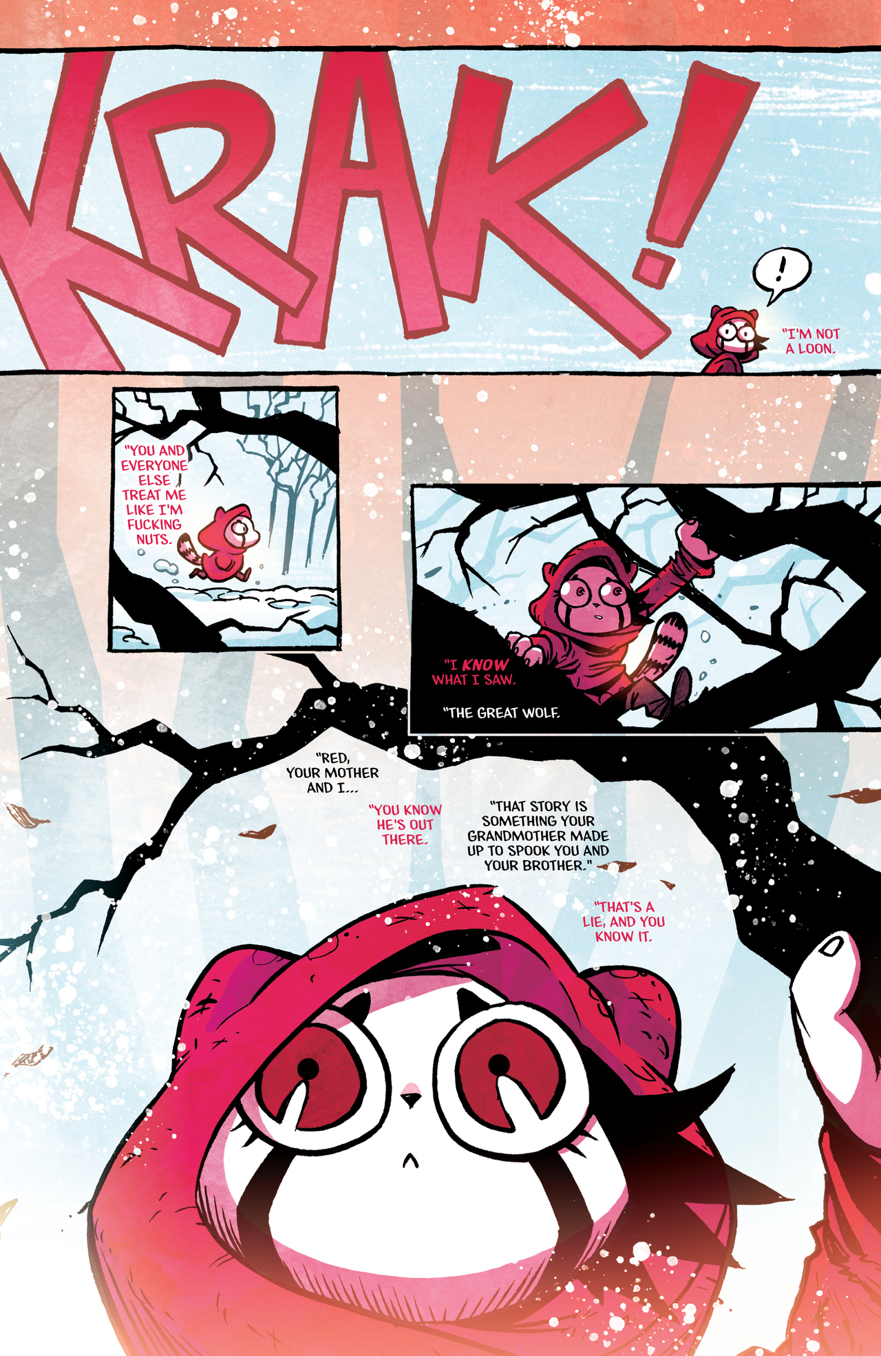 Read online Little Red Ronin comic -  Issue #1 - 4