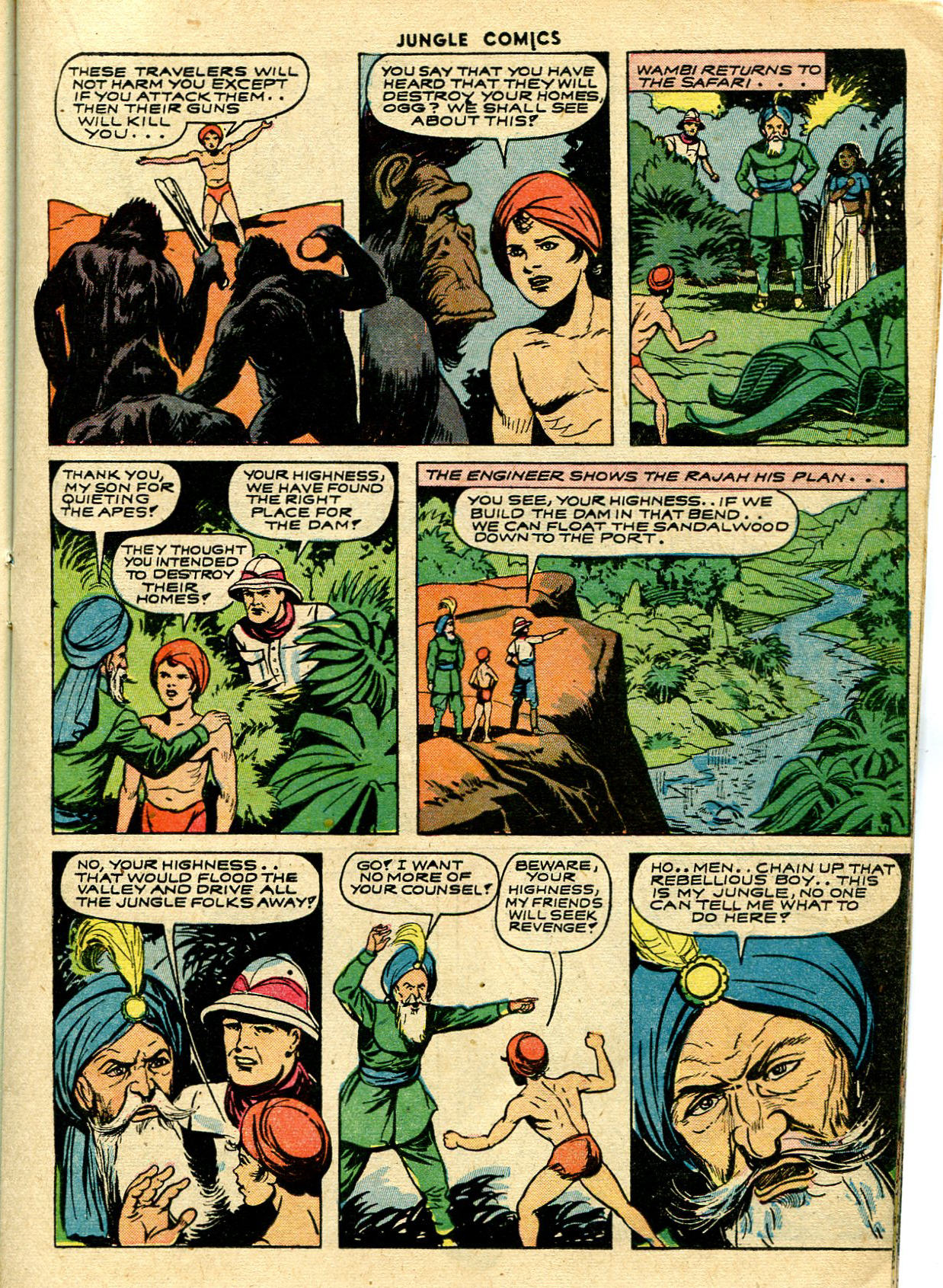 Read online Jungle Comics comic -  Issue #45 - 29