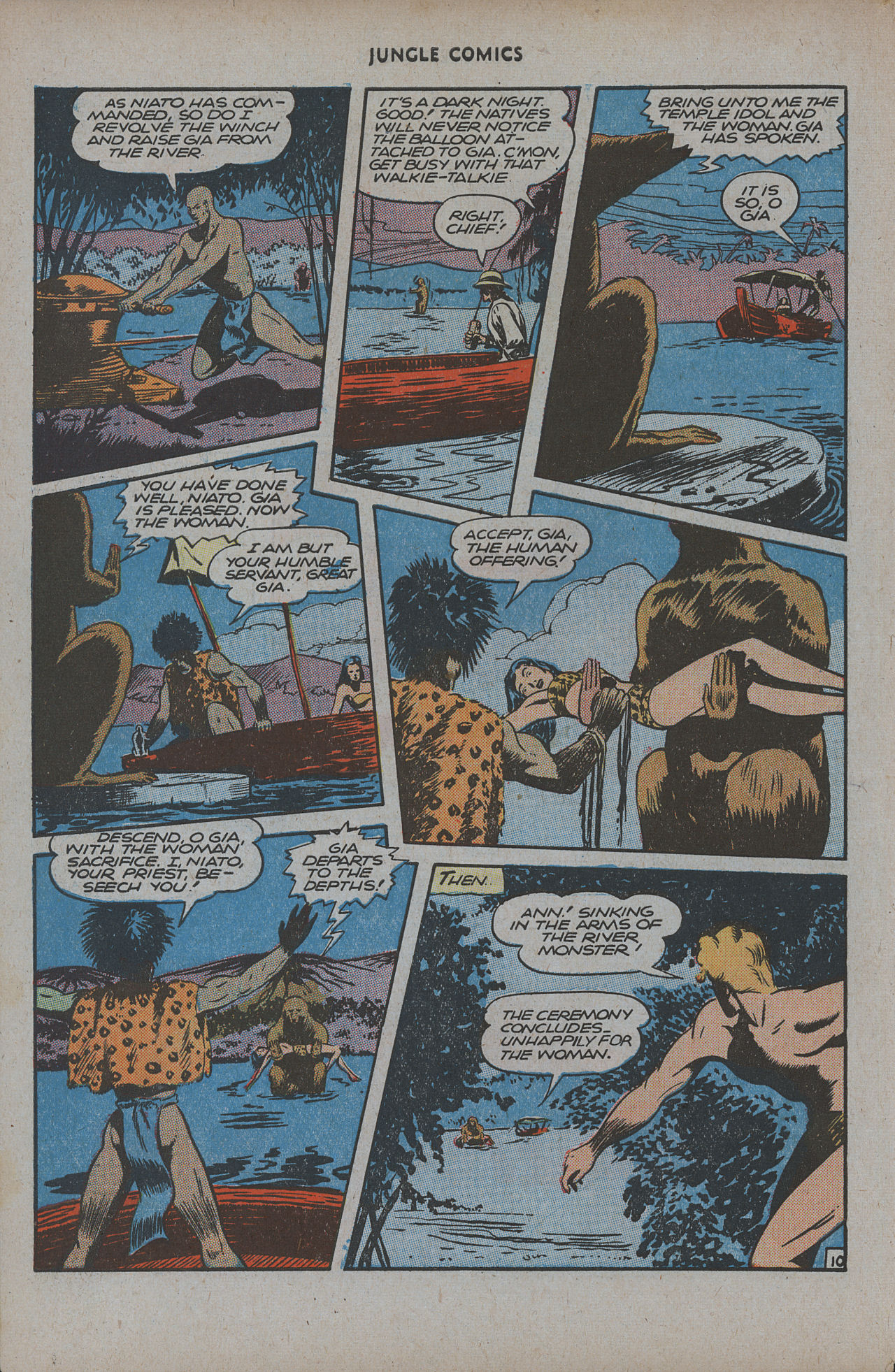 Read online Jungle Comics comic -  Issue #77 - 12