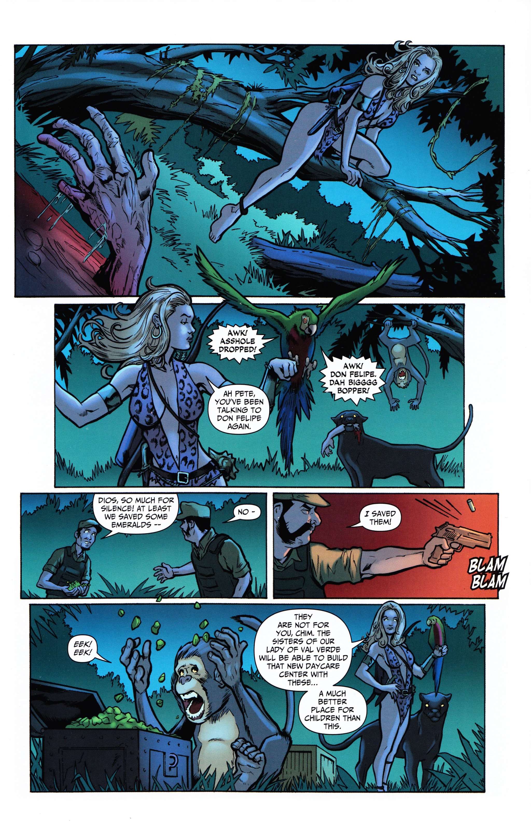 Read online Sheena, Queen of the Jungle (2014) comic -  Issue #1 - 11