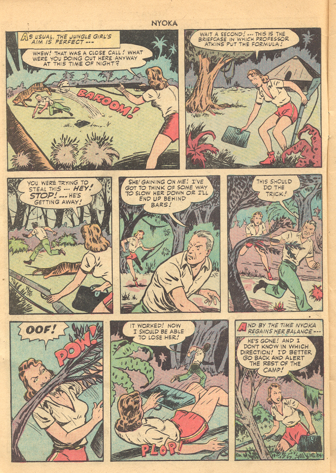 Read online Nyoka the Jungle Girl (1945) comic -  Issue #32 - 6